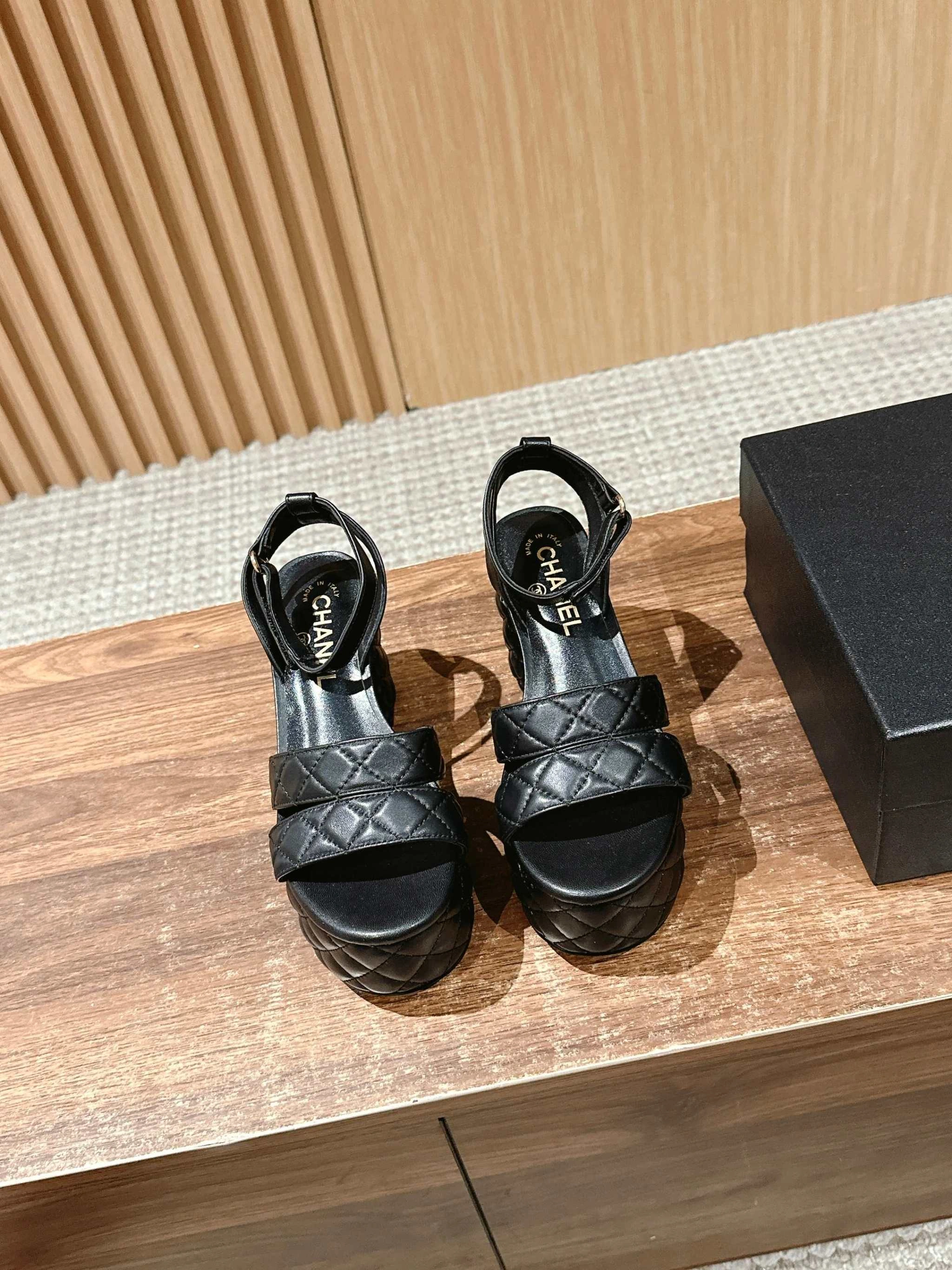 COCO-- 3h1958 G46427 X01000 94305 sheepskin Heel height：9CM item:E-X230F2611