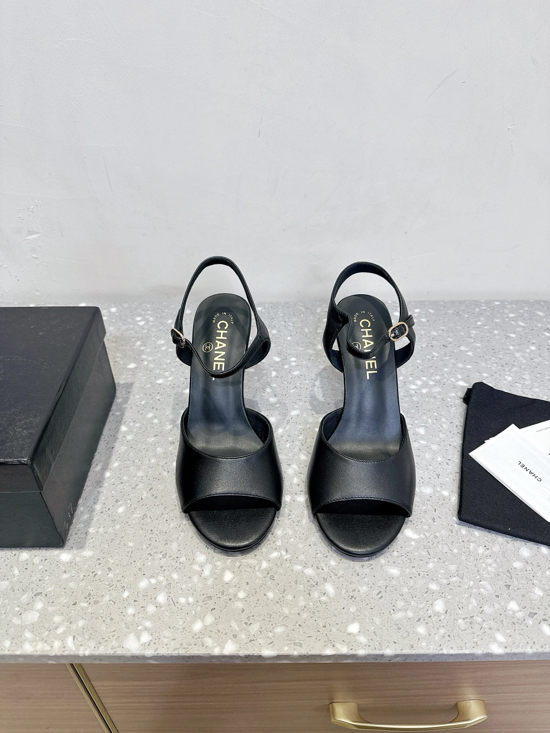 COCO-- 3h1958 G46488-X01000-94305 cowhide Heel height ：9cm item:E-X000I2409