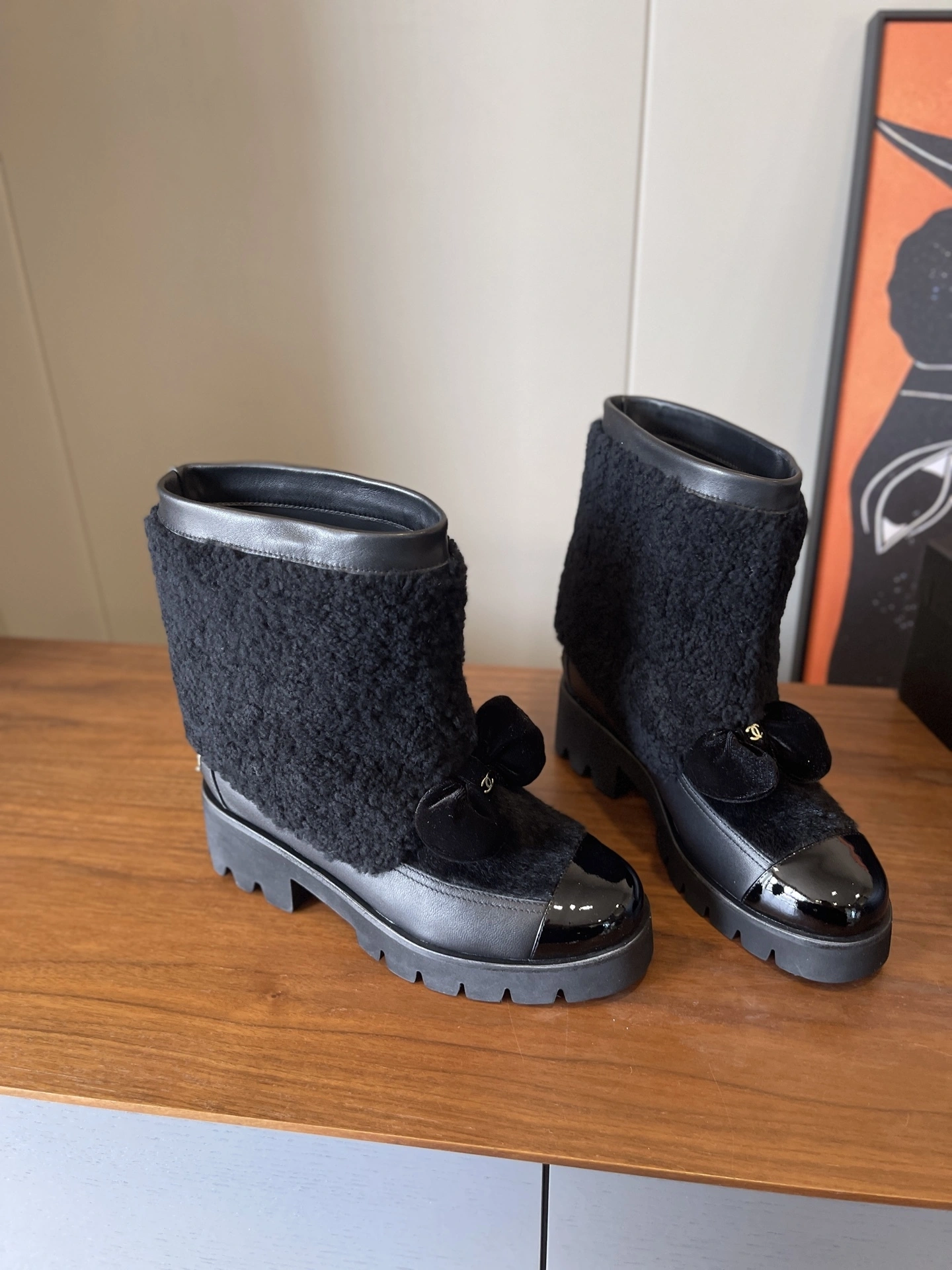 COCO-- 3h1958 G46636 B21528 94305 Calfskin wool item:E-X003L1226B