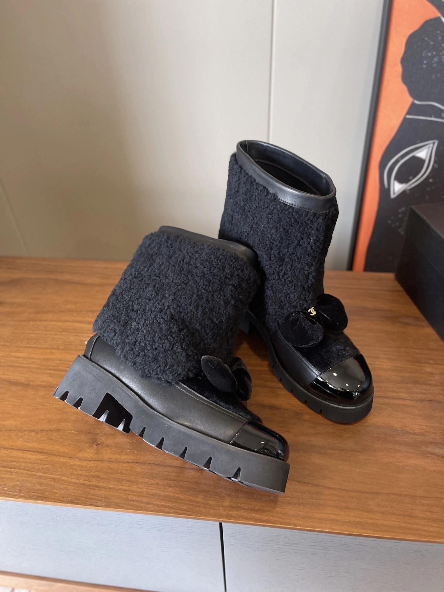 COCO-- 3h1958 G46636 B21528 94305 Calfskin wool item:E-X003L1226B