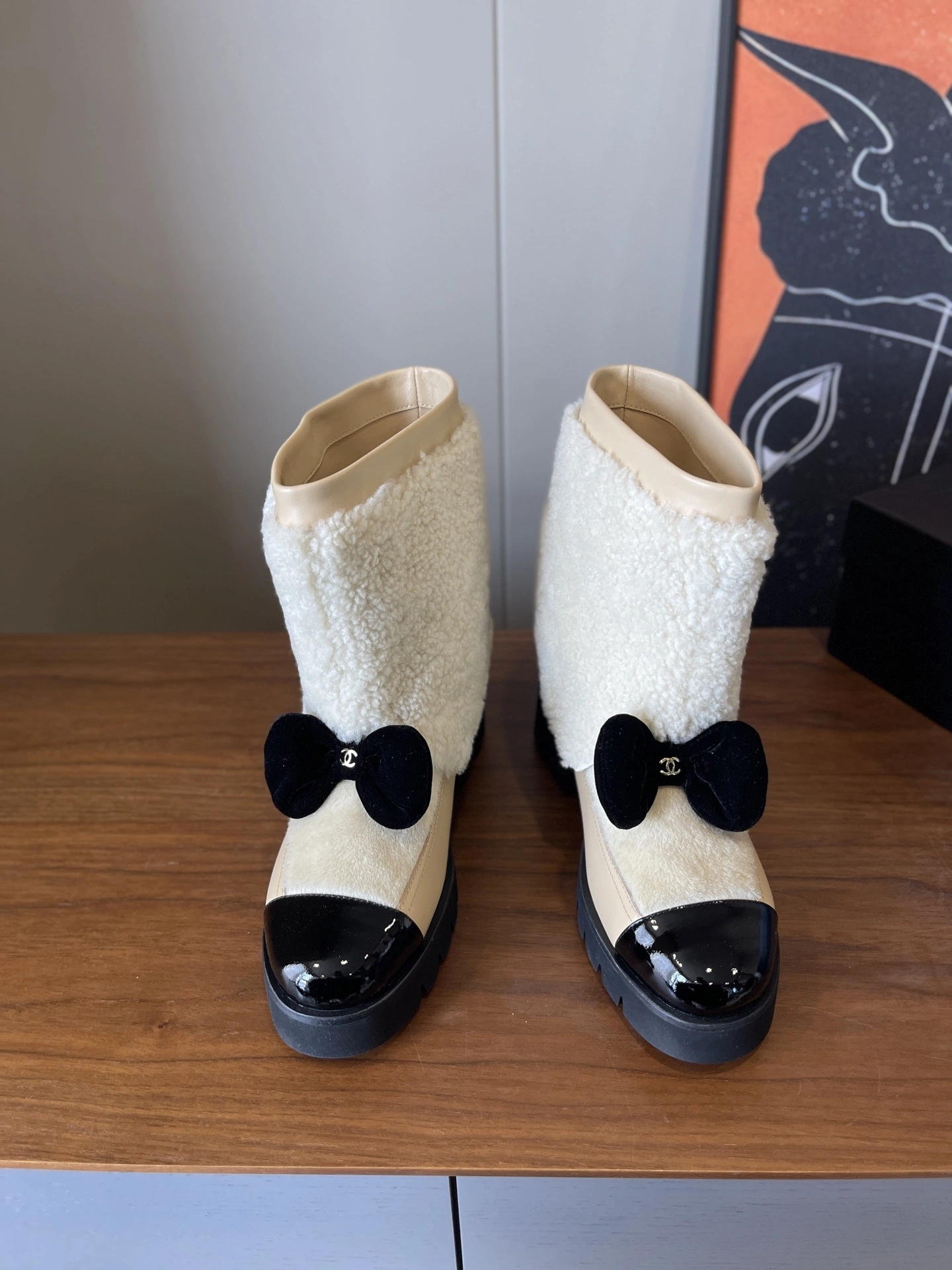 COCO-- 3h1958 G46636 B21528 U2879 Calfskin wool item:E-X003L1227B