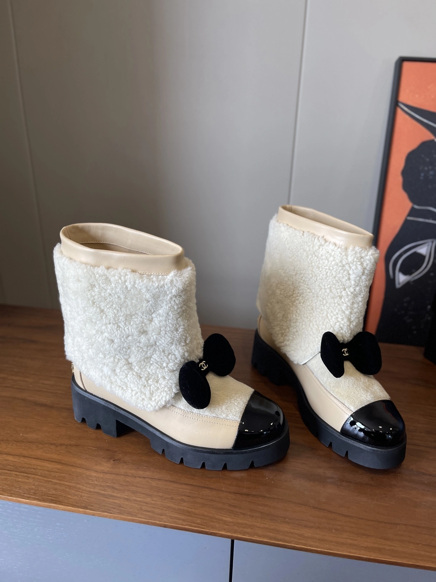 COCO-- 3h1958 G46636 B21528 U2879 Calfskin wool item:E-X003L1227B
