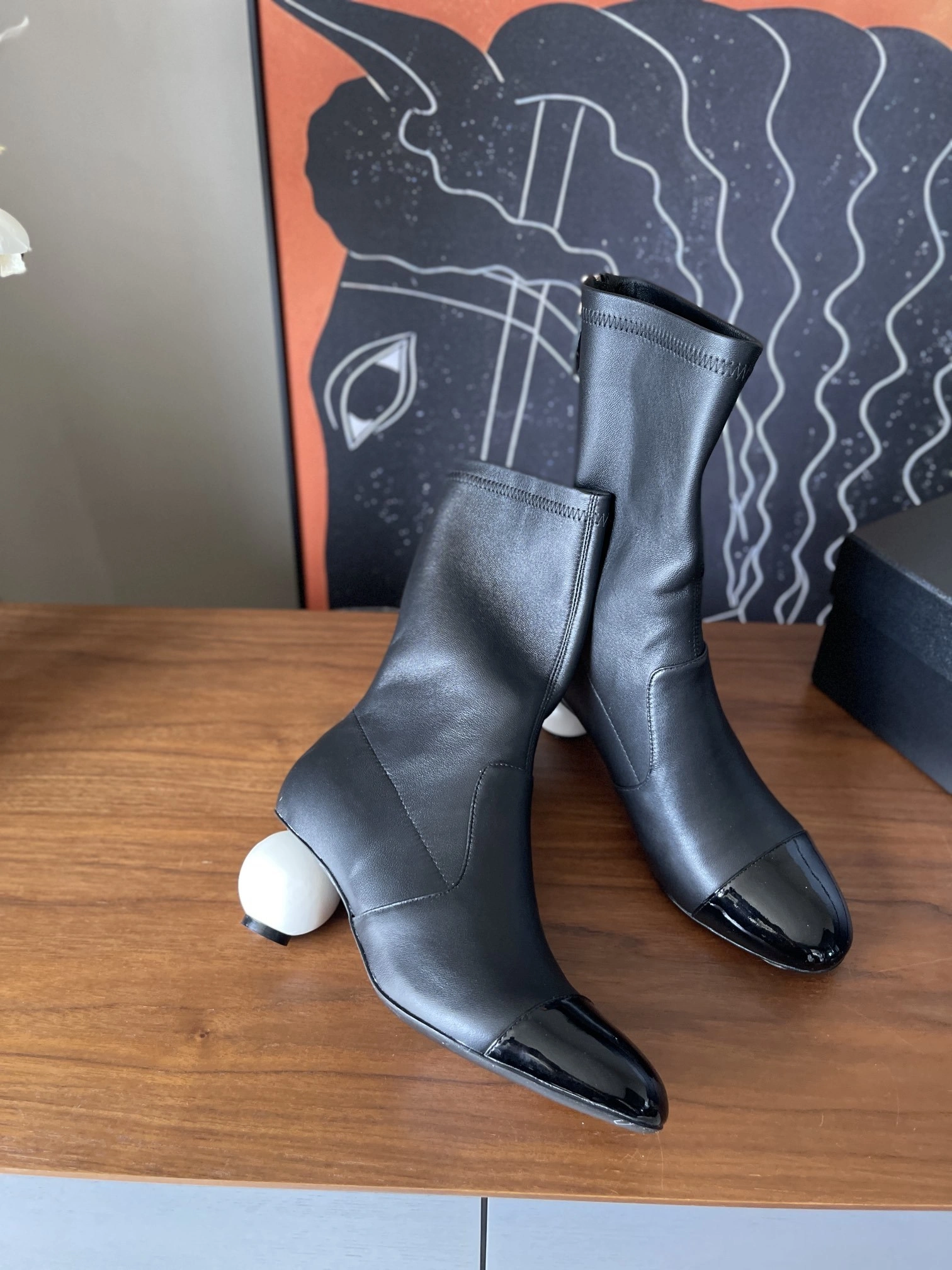 COCO-- 3h1958 G46776 B22203 94305 sheepskin Heel height：5CM item:E-X003J3019T