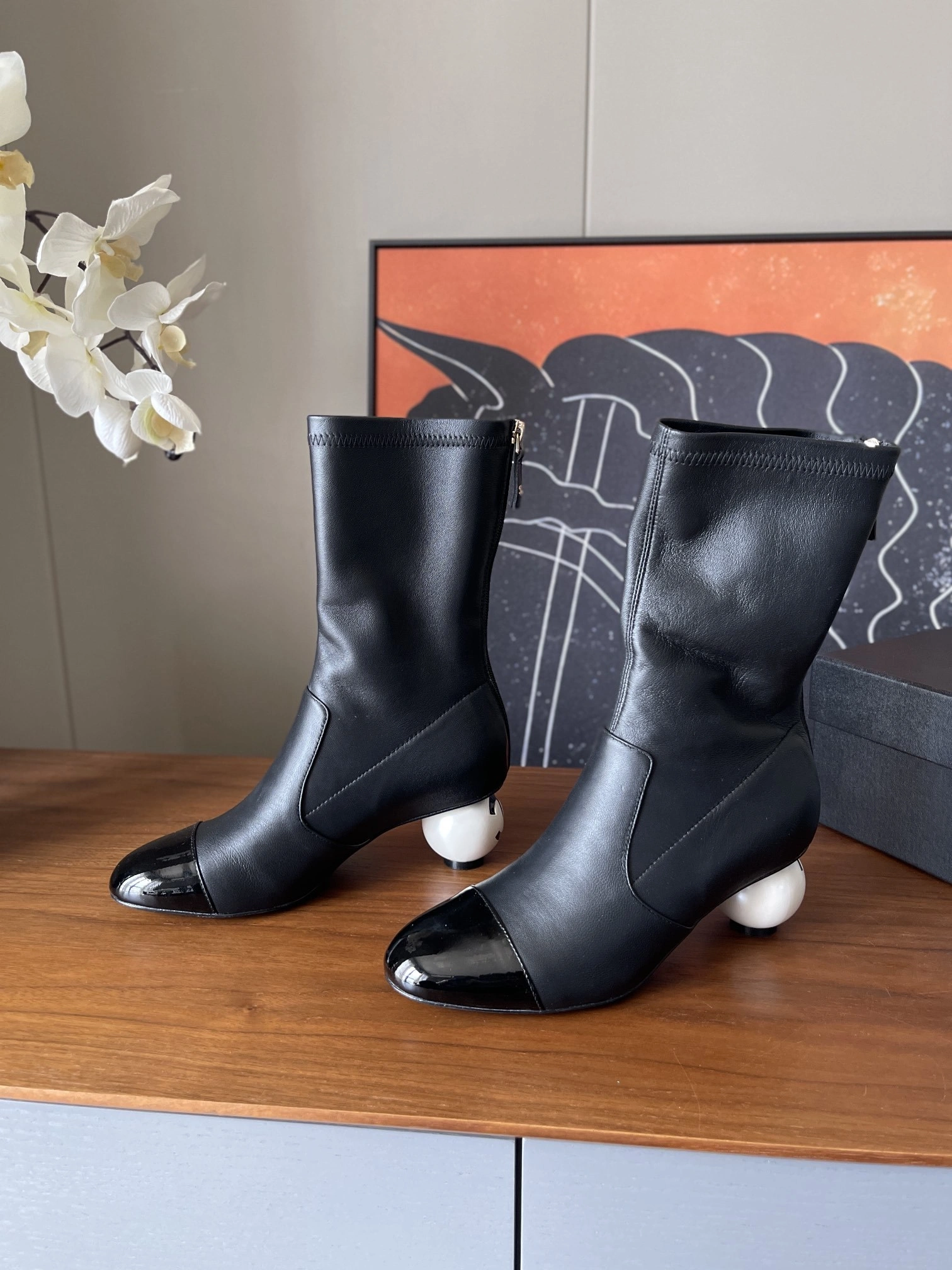 COCO-- 3h1958 G46776 B22203 94305 sheepskin Heel height：5CM item:E-X003J3019T