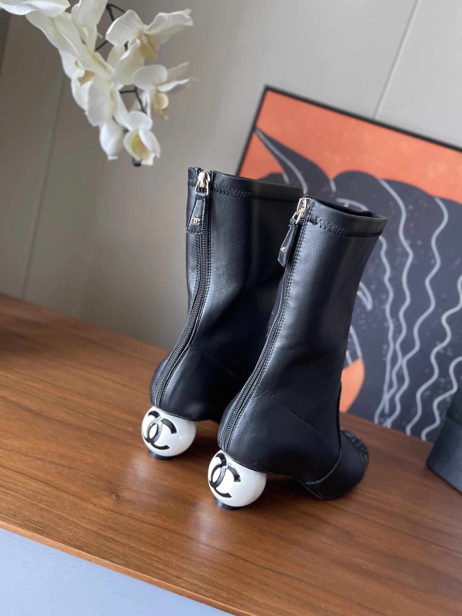 COCO-- 3h1958 G46776 B22203 94305 sheepskin Heel height：5CM item:E-X003J3019T