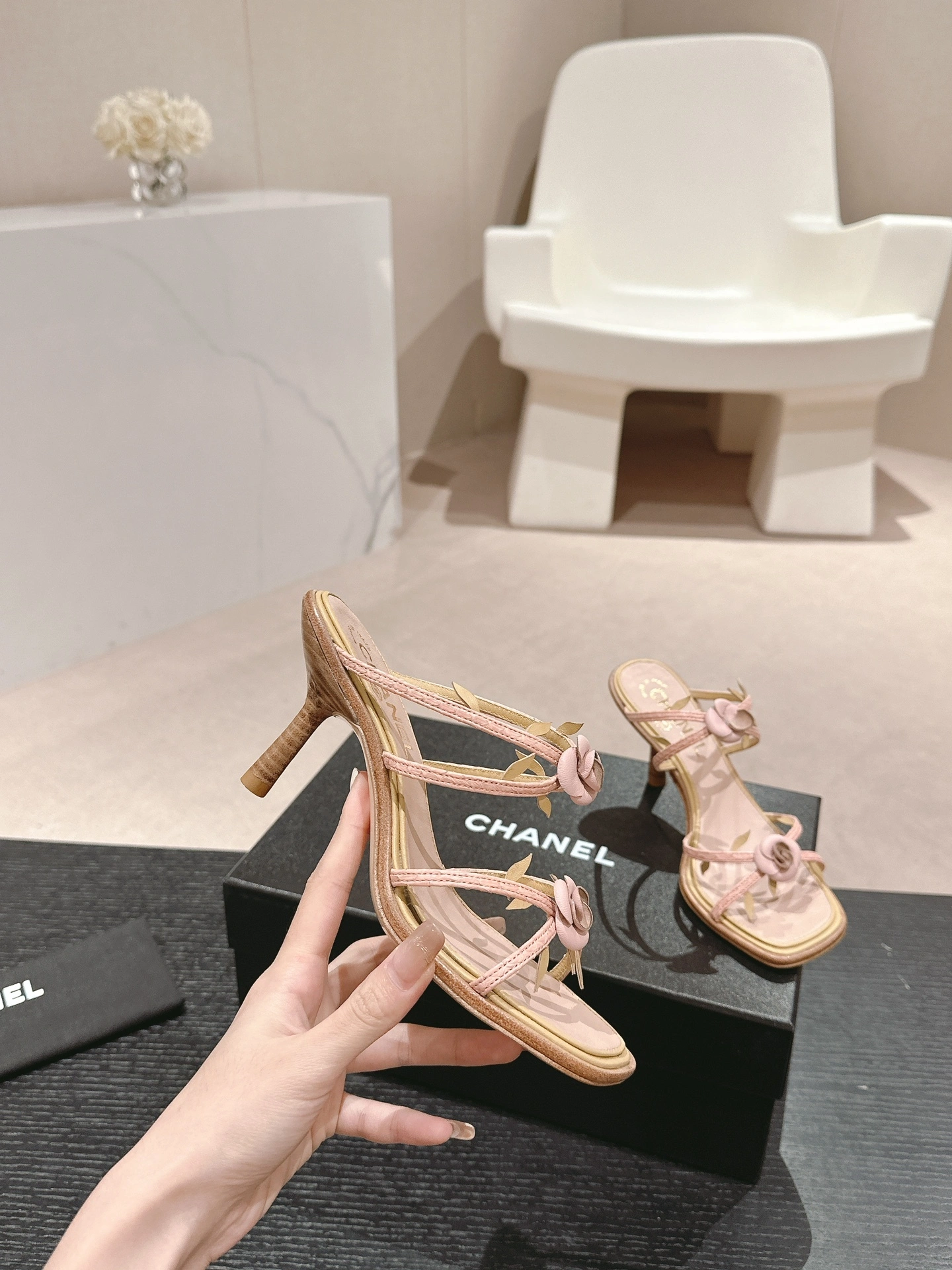 COCO-- 3h1958 T24SA06517 Heel height：6CM sheepskin item:D-X000F0756