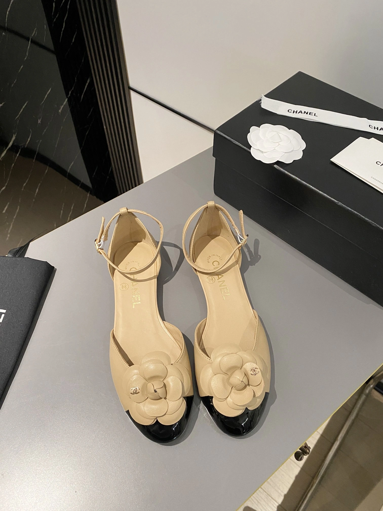COCO-- 3h1958 sheepskin Heel height：1CM item:D-X000G0956