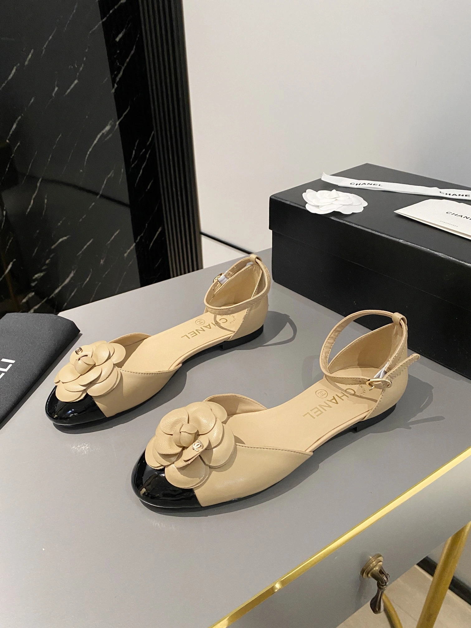 COCO-- 3h1958 sheepskin Heel height：1CM item:D-X000G0956