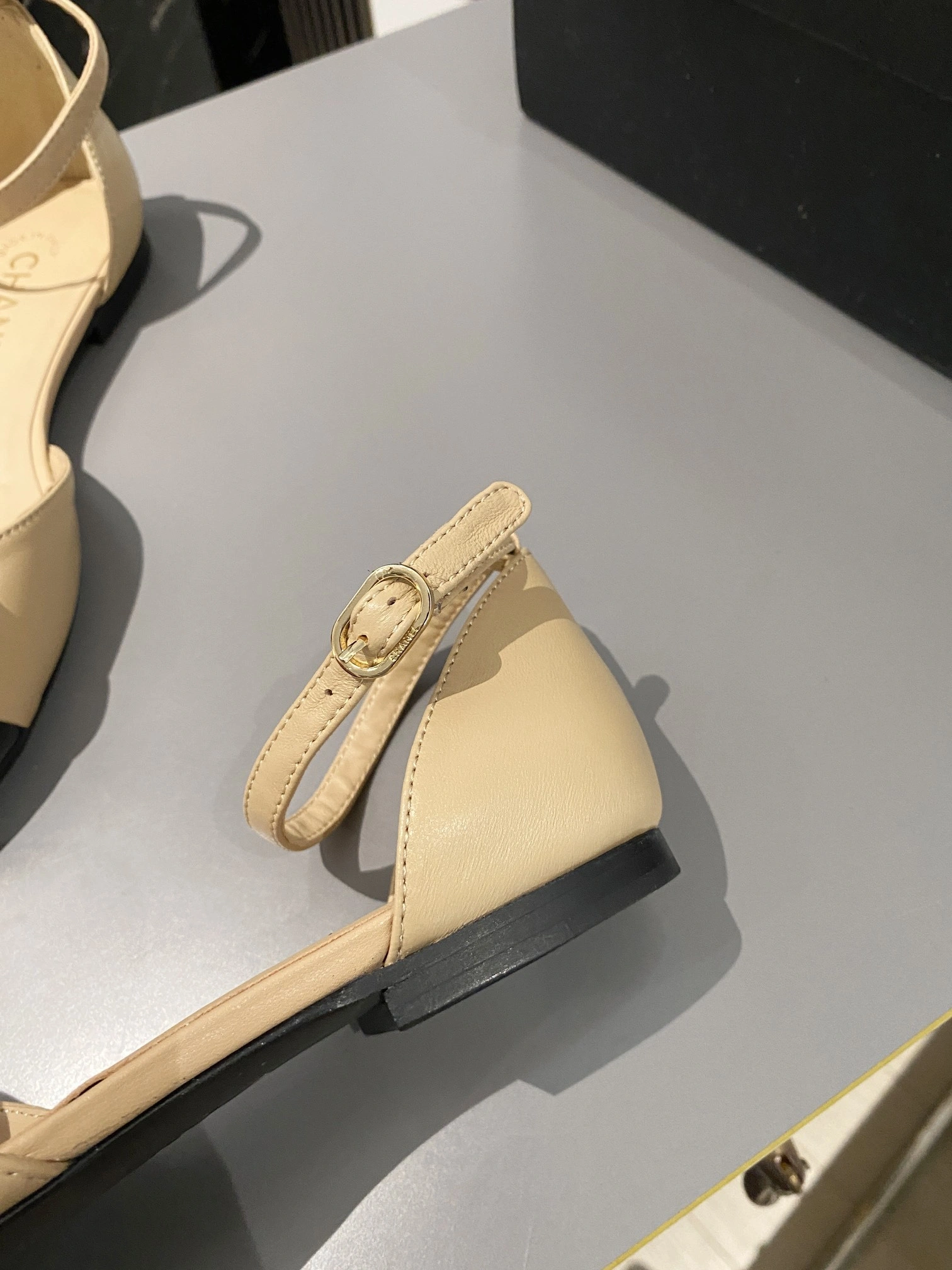 COCO-- 3h1958 sheepskin Heel height：1CM item:D-X000G0956