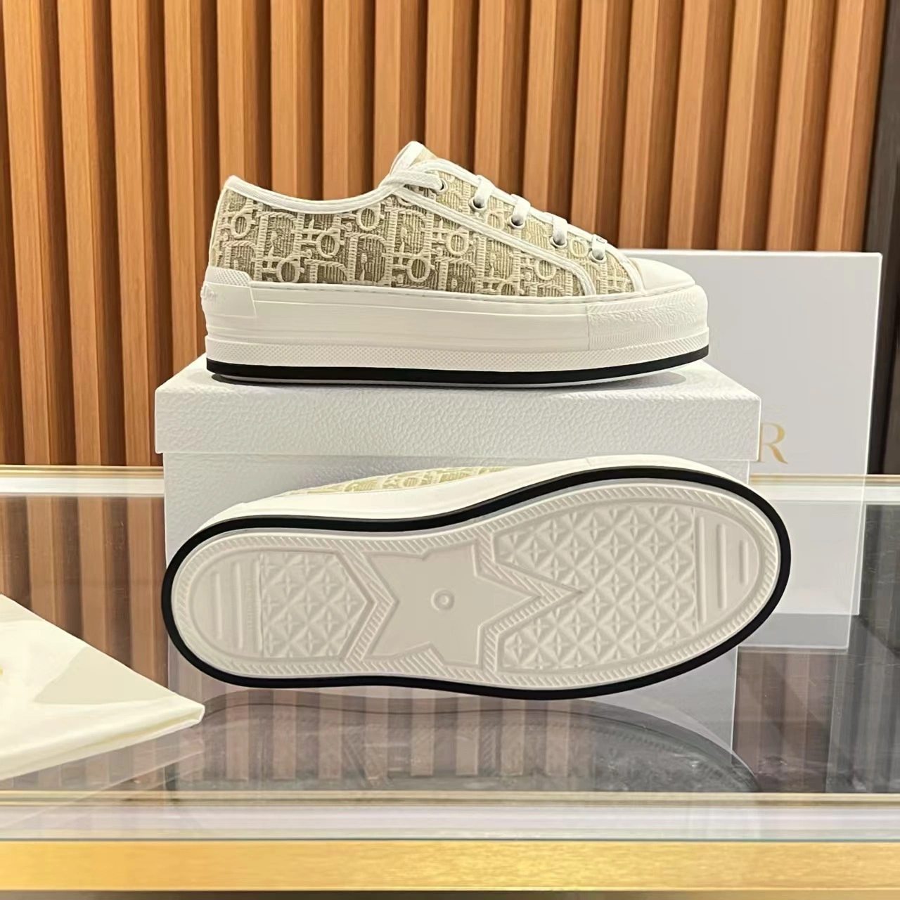 COCO-- 4ior KCK385OBE_S06U embroidery Walk'n' Thick soles：5cm item:E-X000H2135