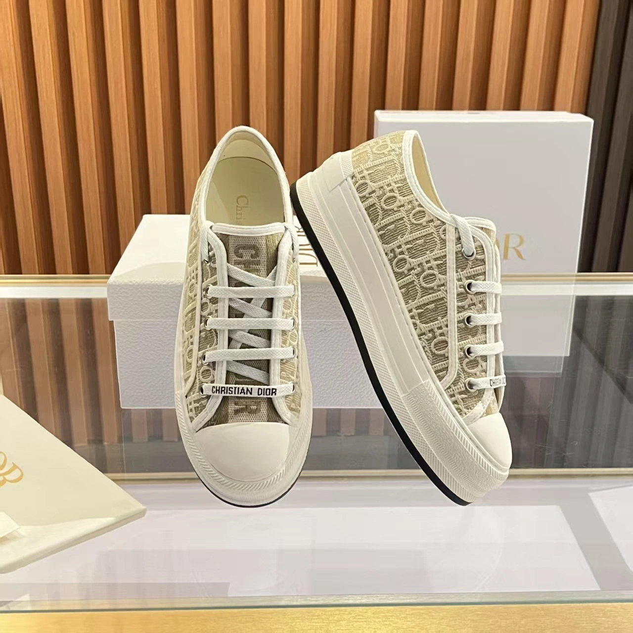 COCO-- 4ior KCK385OBE_S06U embroidery Walk'n' Thick soles：5cm item:E-X000H2135