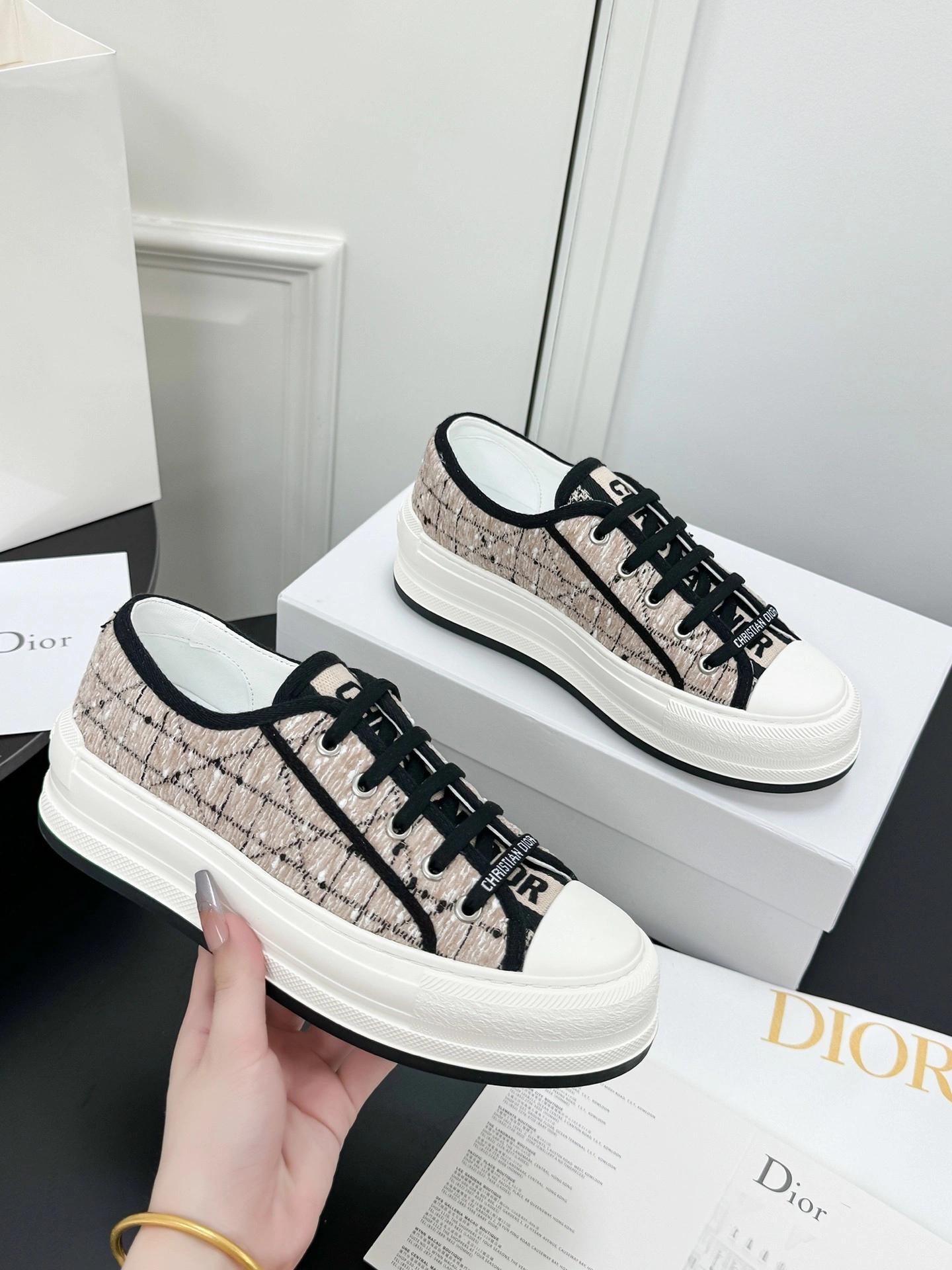COCO-- 4ior KCK386CTW_S60U embroidery Walk'n' Thick soles：5cm item:E-X000H2134