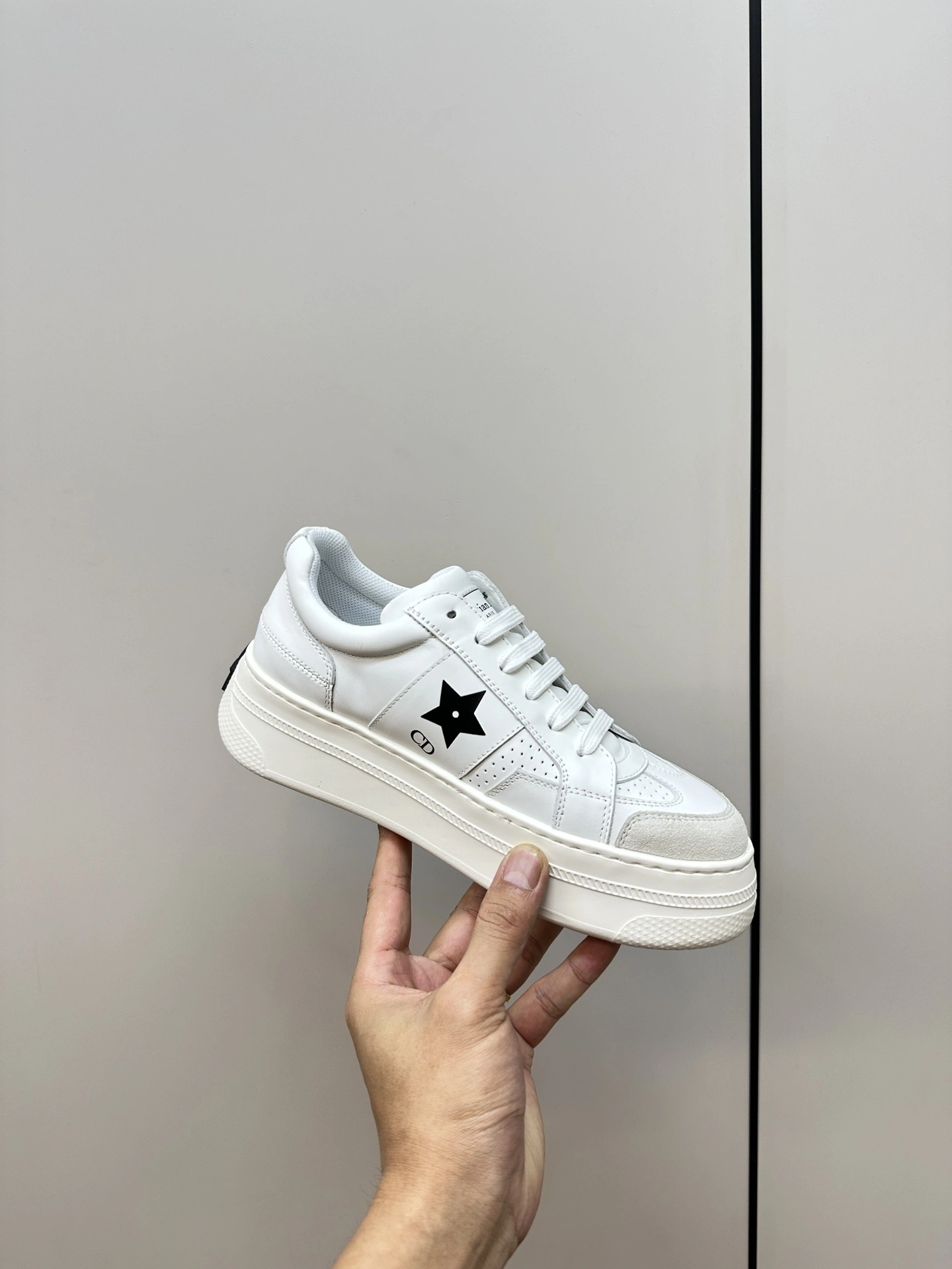 COCO-- 4ior KCK413CLD_S19W Star cowhide Thick soles：4CM item:D-X062L1006