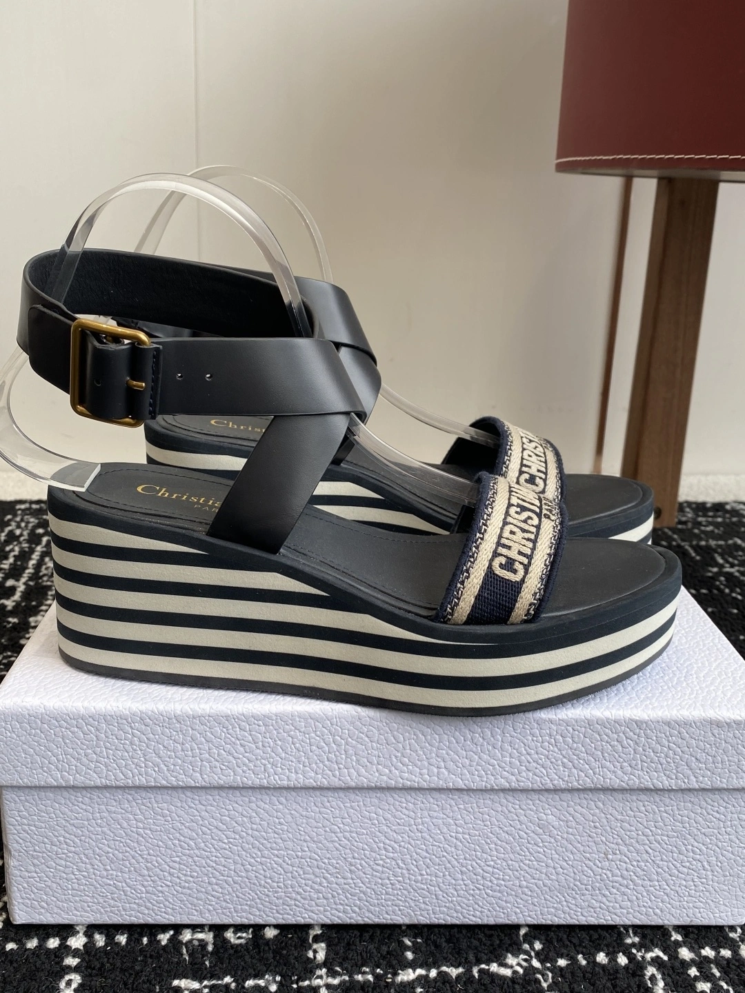 COCO-- 4ior KCO270ERC_S56B cowhide Heel height：7CM embroidery item:E-X000F1305