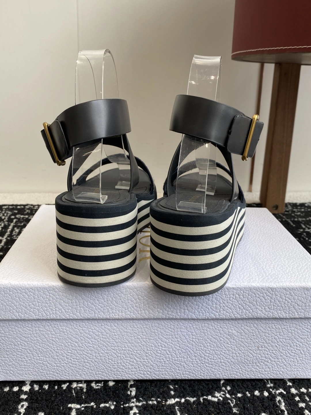 COCO-- 4ior KCO270ERC_S56B cowhide Heel height：7CM embroidery item:E-X000F1305