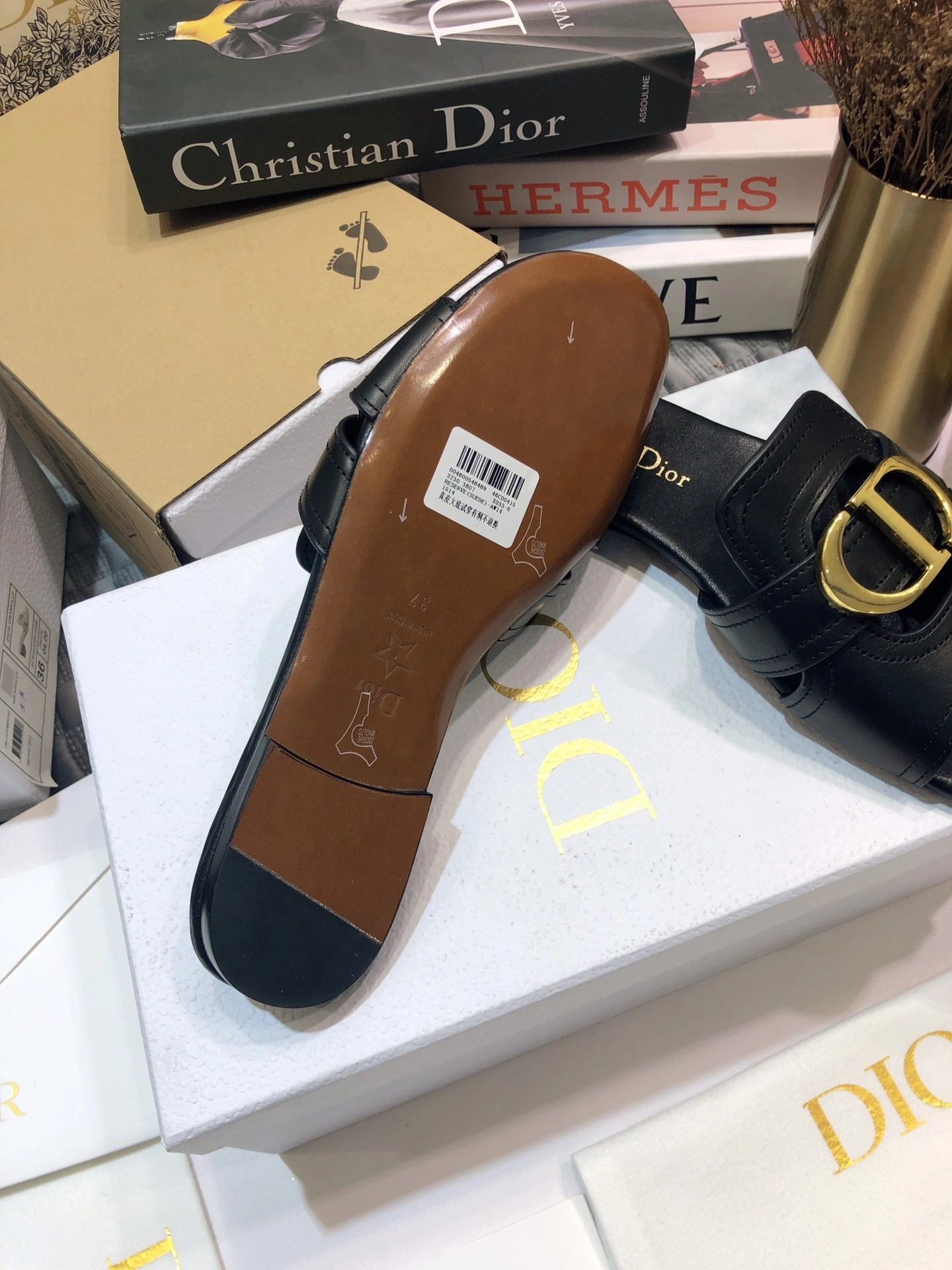 COCO-- 4ior KCQ266VEA_S900 Heel height：1CM Calfskin sheepskin item:D-X032J1724