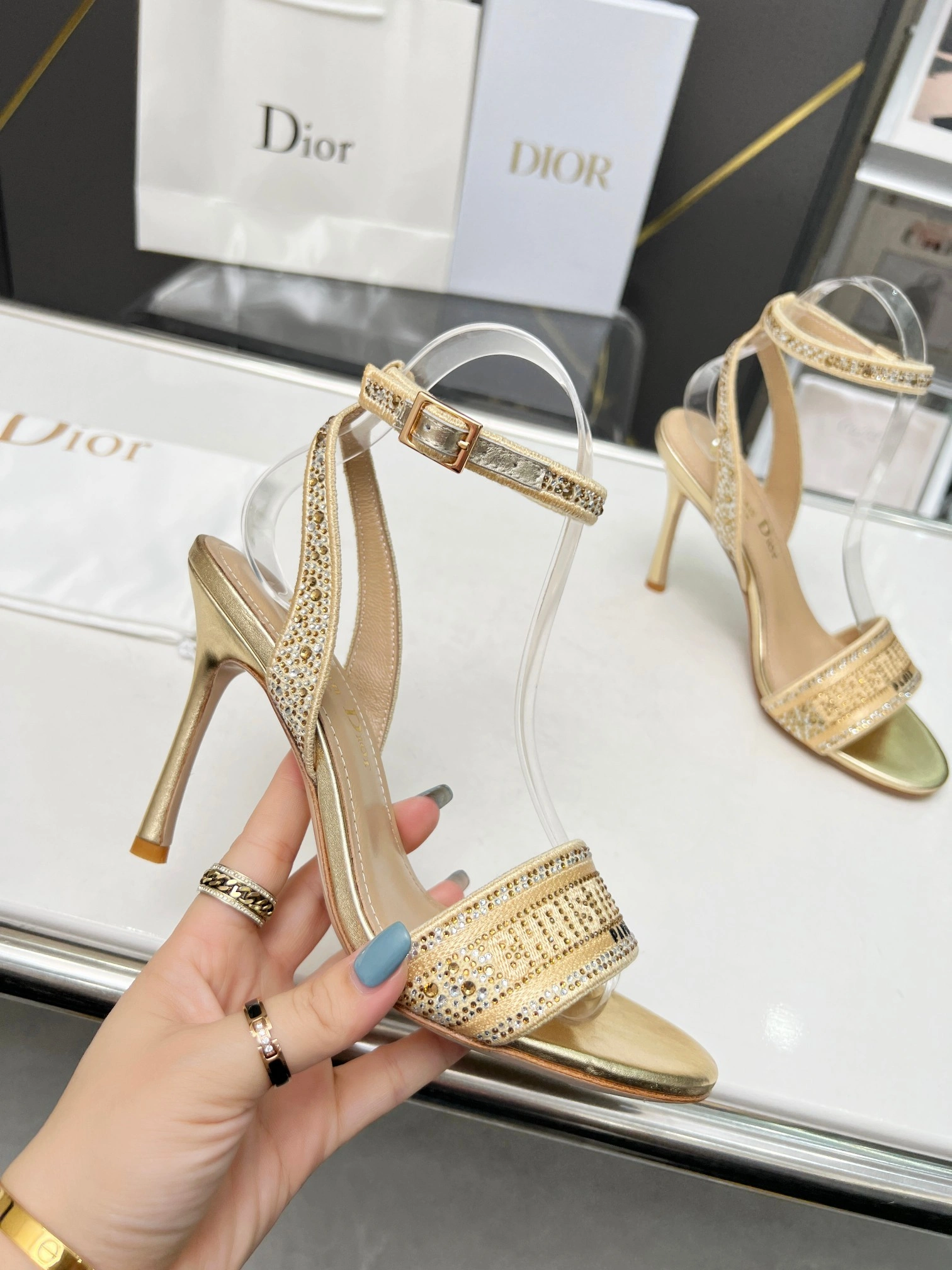 &COCO-- 4ior KCQ707LCS_S62K Heel height：10CM item:D-X315J1524