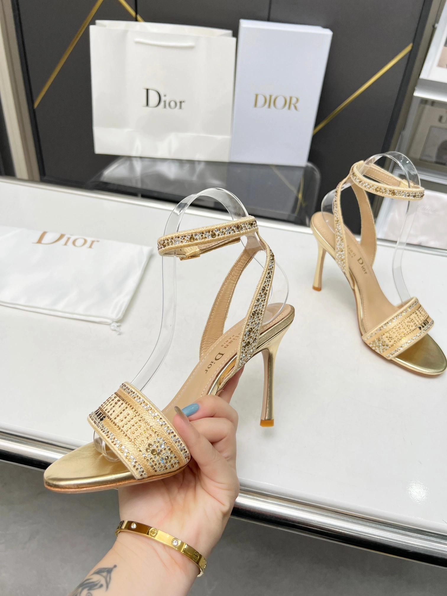 &COCO-- 4ior KCQ707LCS_S62K Heel height：10CM item:D-X315J1524