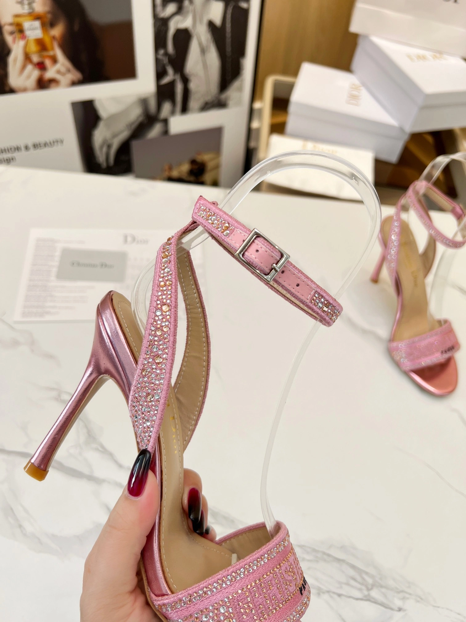 COCO-- 4ior KCQ707LCS_S92K Heel height：10CM item:D-X000J1526