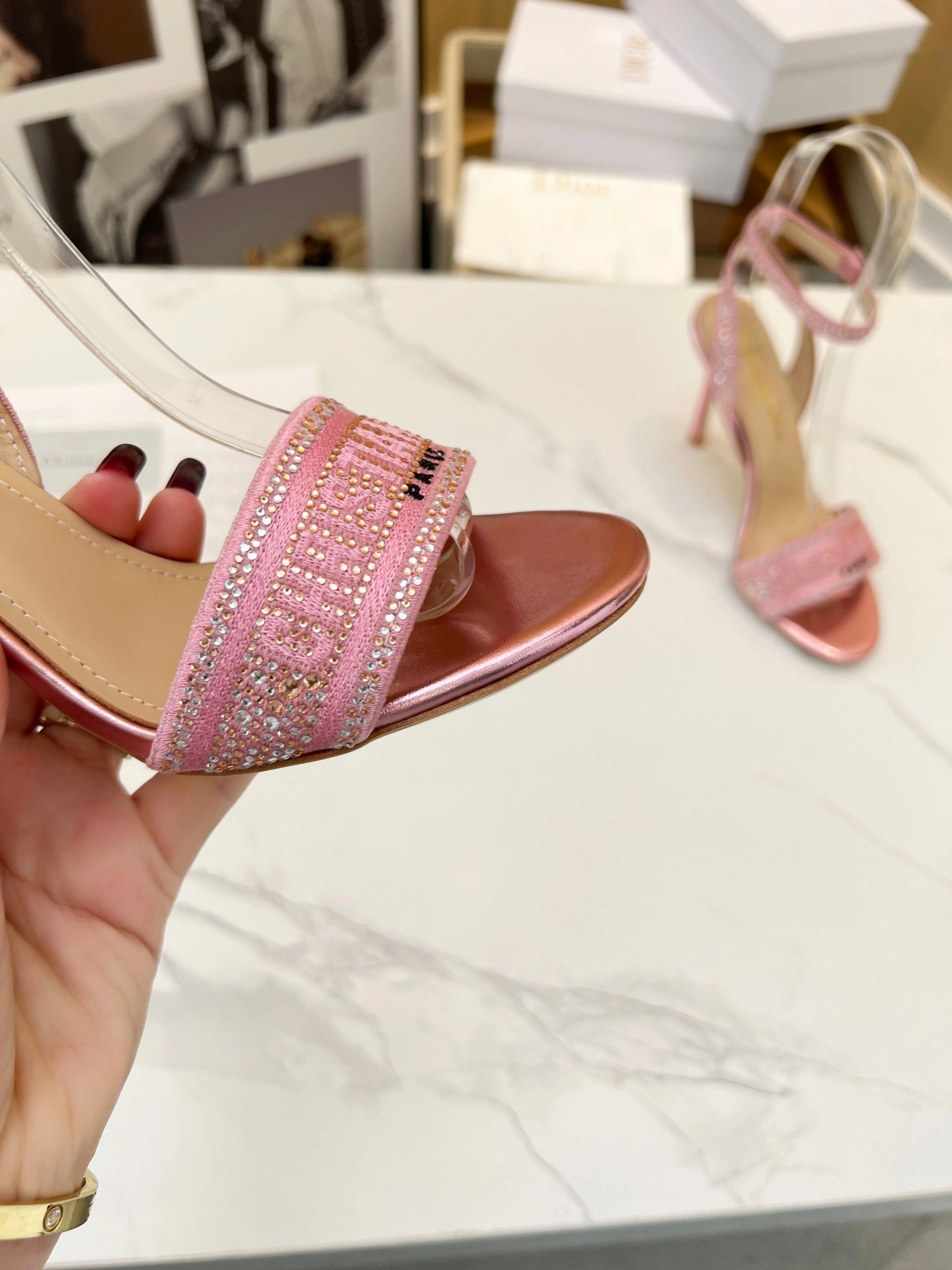 COCO-- 4ior KCQ707LCS_S92K Heel height：10CM item:D-X000J1526