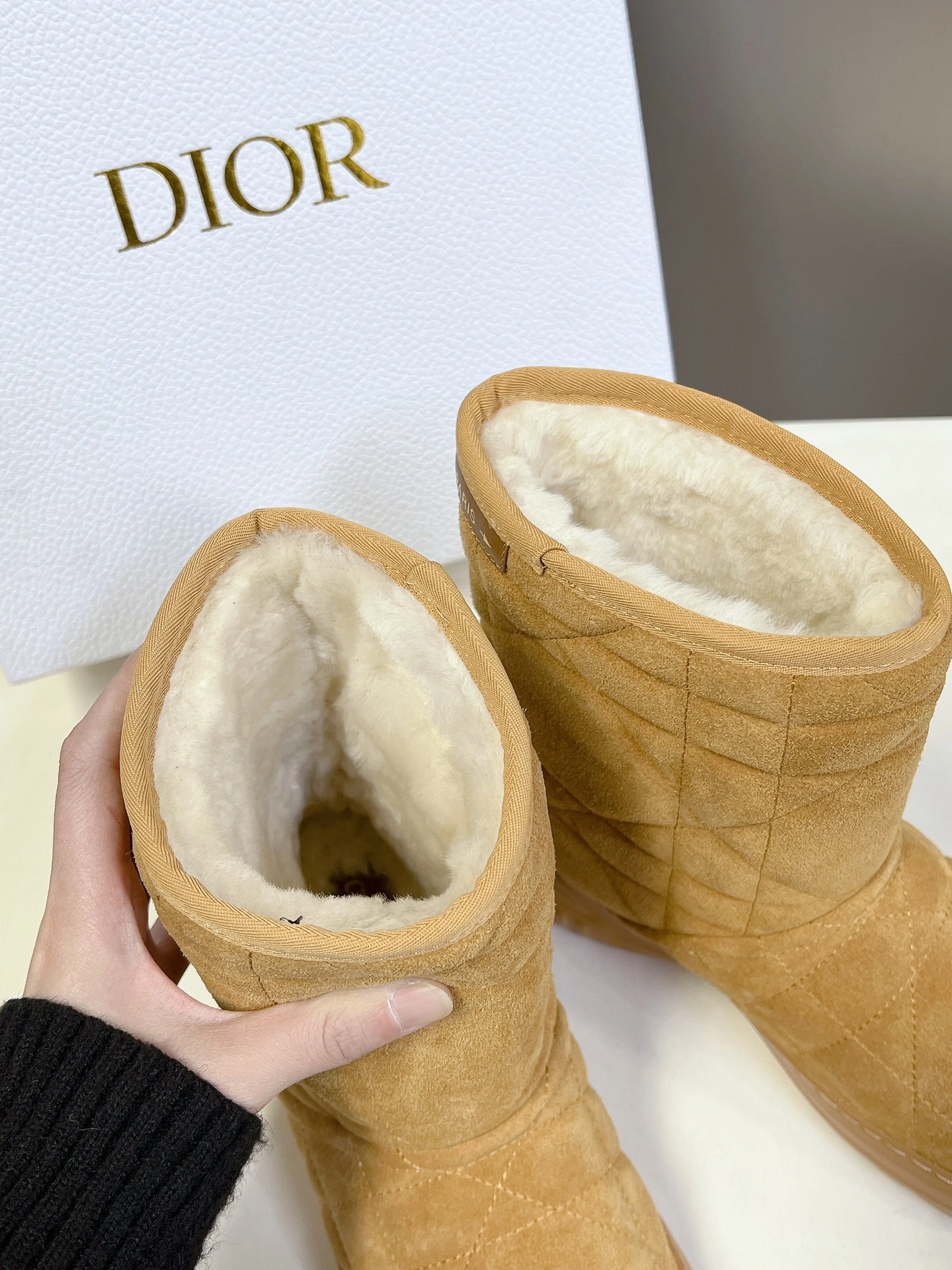 COCO-- 4ior KCT076CSI_S43M Chez Moi wool sheepskin item:E-X158A0999