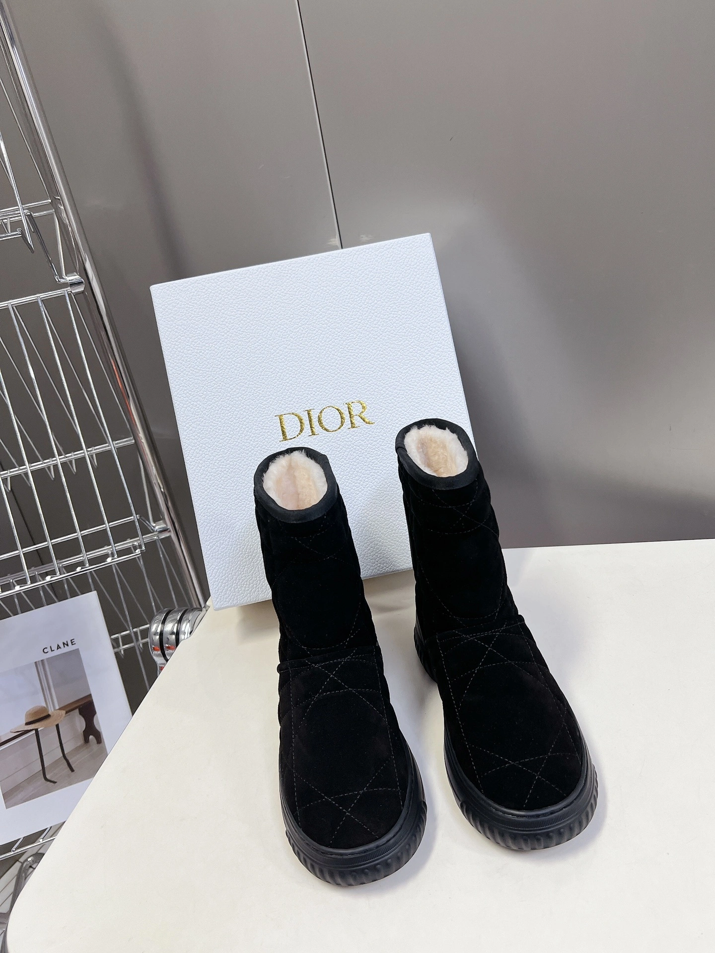 COCO-- 4ior KCT076CSI_S900 Chez Moi wool sheepskin item:E-X158A1002