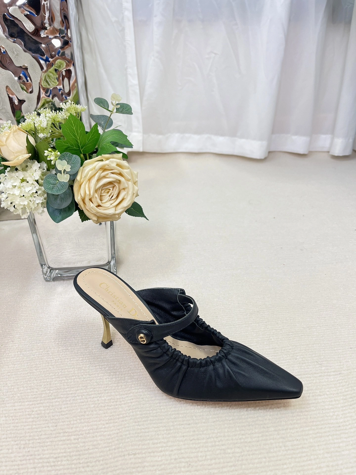 COCO-- 4ior KCV001LAB_S900 Heel height：8CM sheepskin item:E-X000D4048
