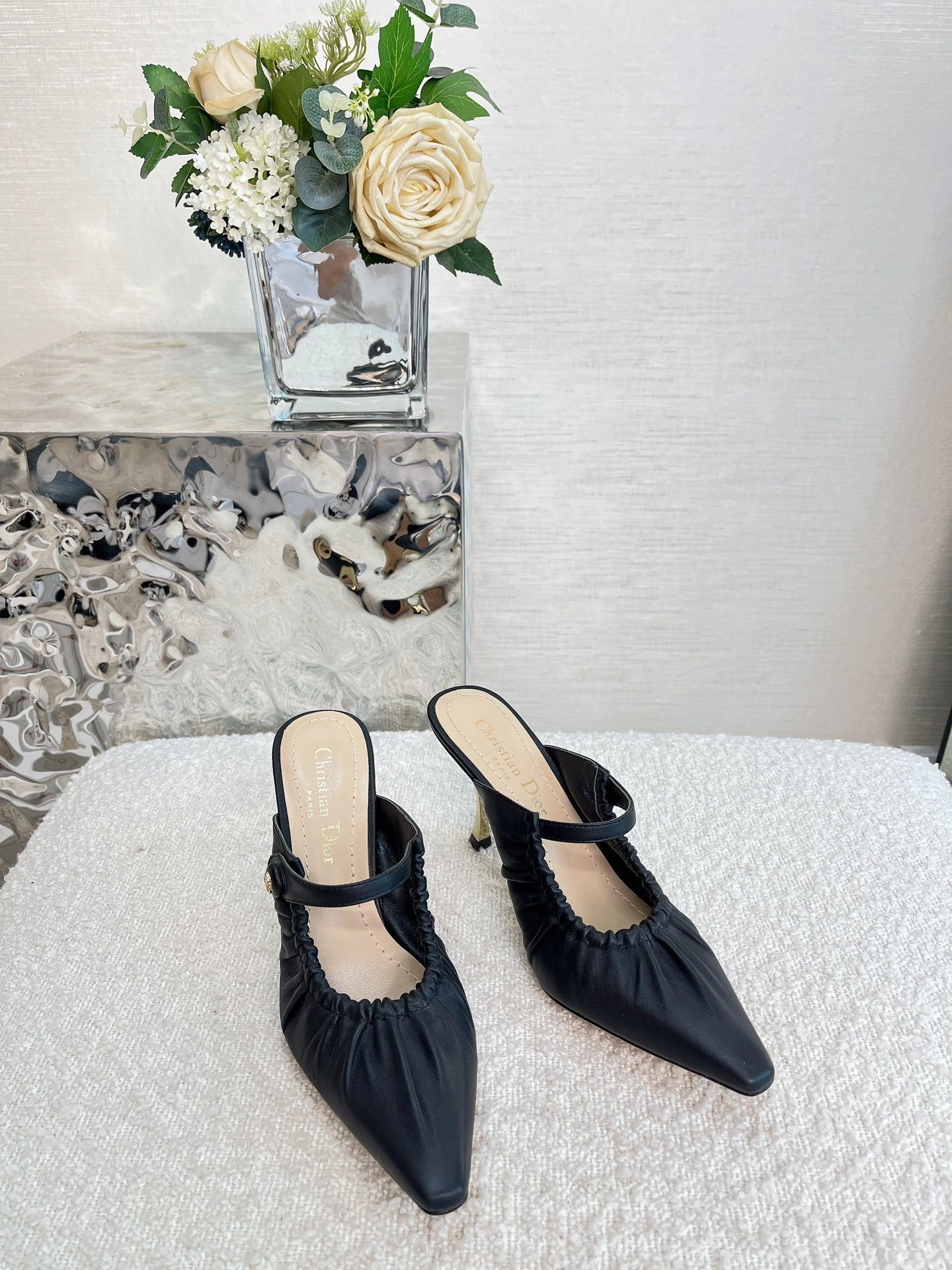 COCO-- 4ior KCV001LAB_S900 Heel height：8CM sheepskin item:E-X000D4048