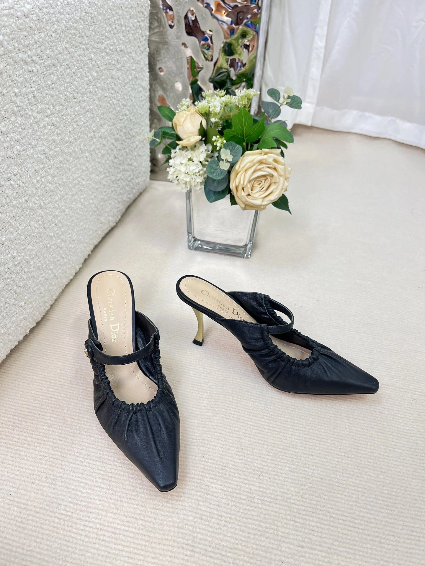 COCO-- 4ior KCV001LAB_S900 Heel height：8CM sheepskin item:E-X000D4048