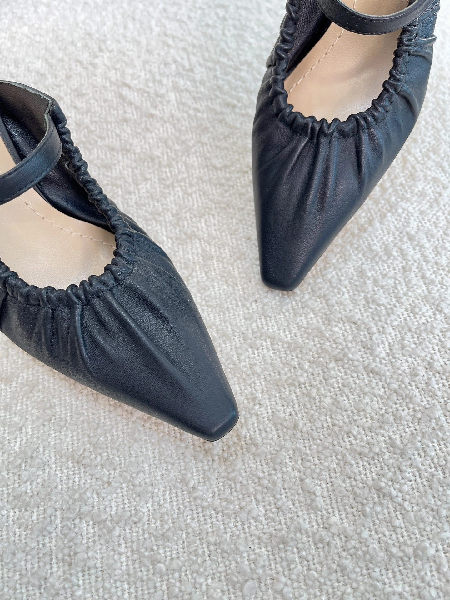 COCO-- 4ior KCV001LAB_S900 Heel height：8CM sheepskin item:E-X000D4048