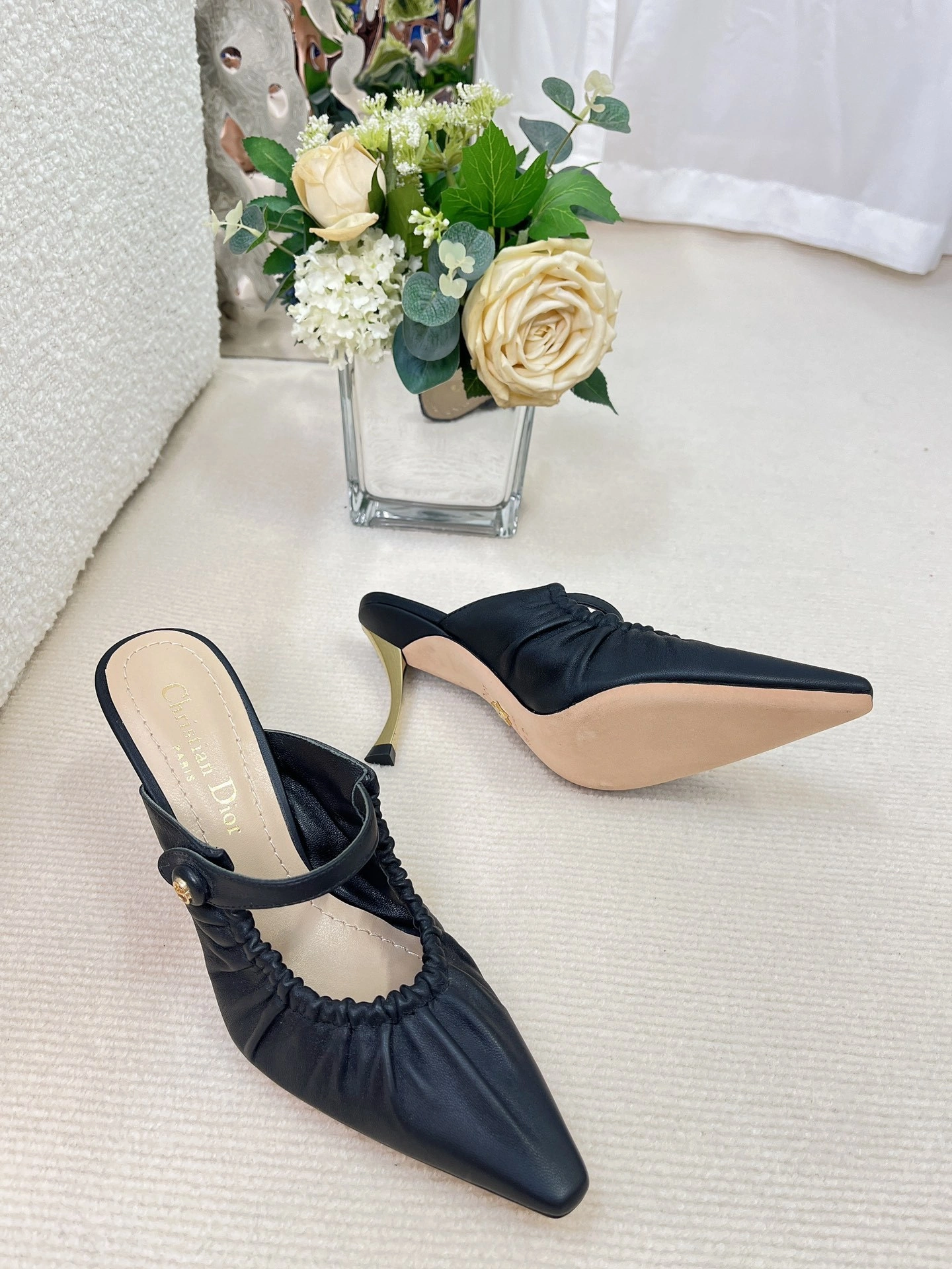 COCO-- 4ior KCV001LAB_S900 Heel height：8CM sheepskin item:E-X000D4048