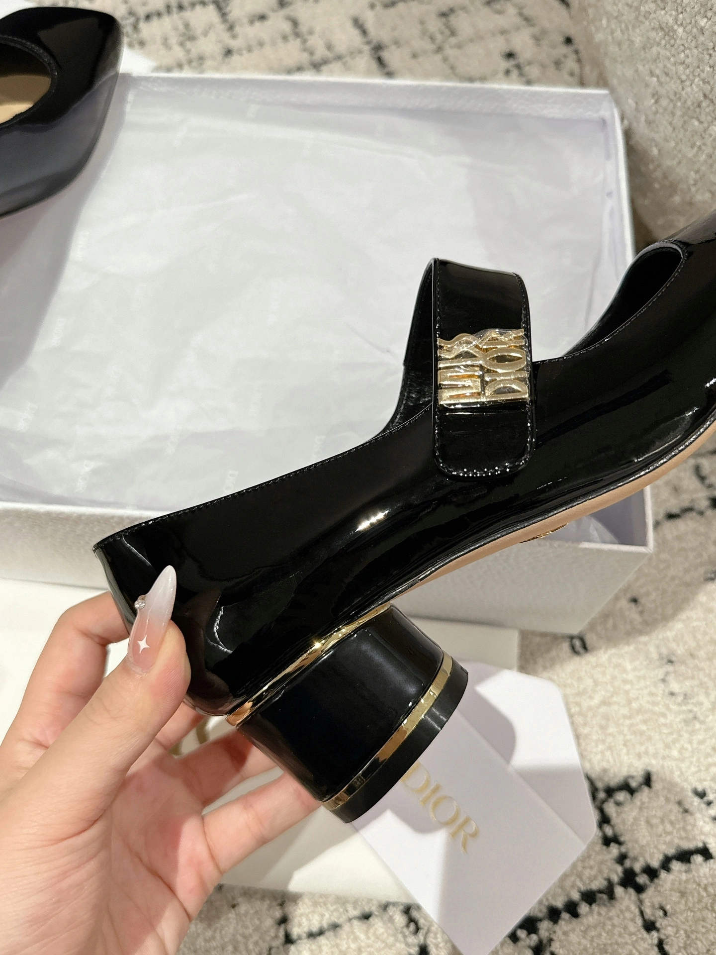 COCO-- 4ior KCV268VNI_S900 cowhide sheepskin Heel height：5CM item:D-X158J2233