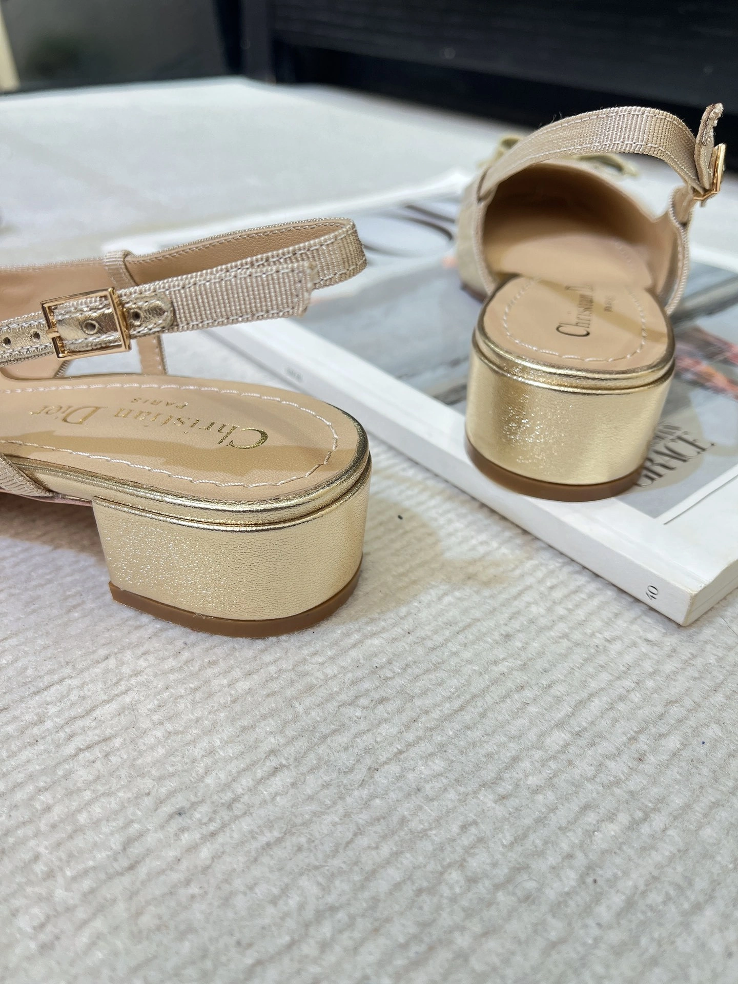 COCO-- 4ior KDB968CQA_S49K cowhide Ballet Heel height：3cm item:E-X000H2344