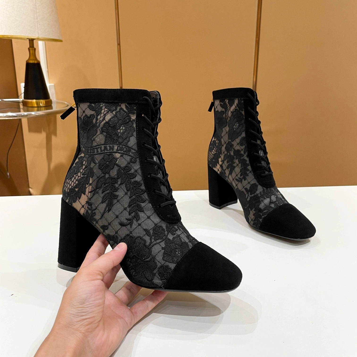 COCO-- 4ior KDI952ROY_S900 embroidery Naughtily-D Heel height：8cm item:E-X198H2311