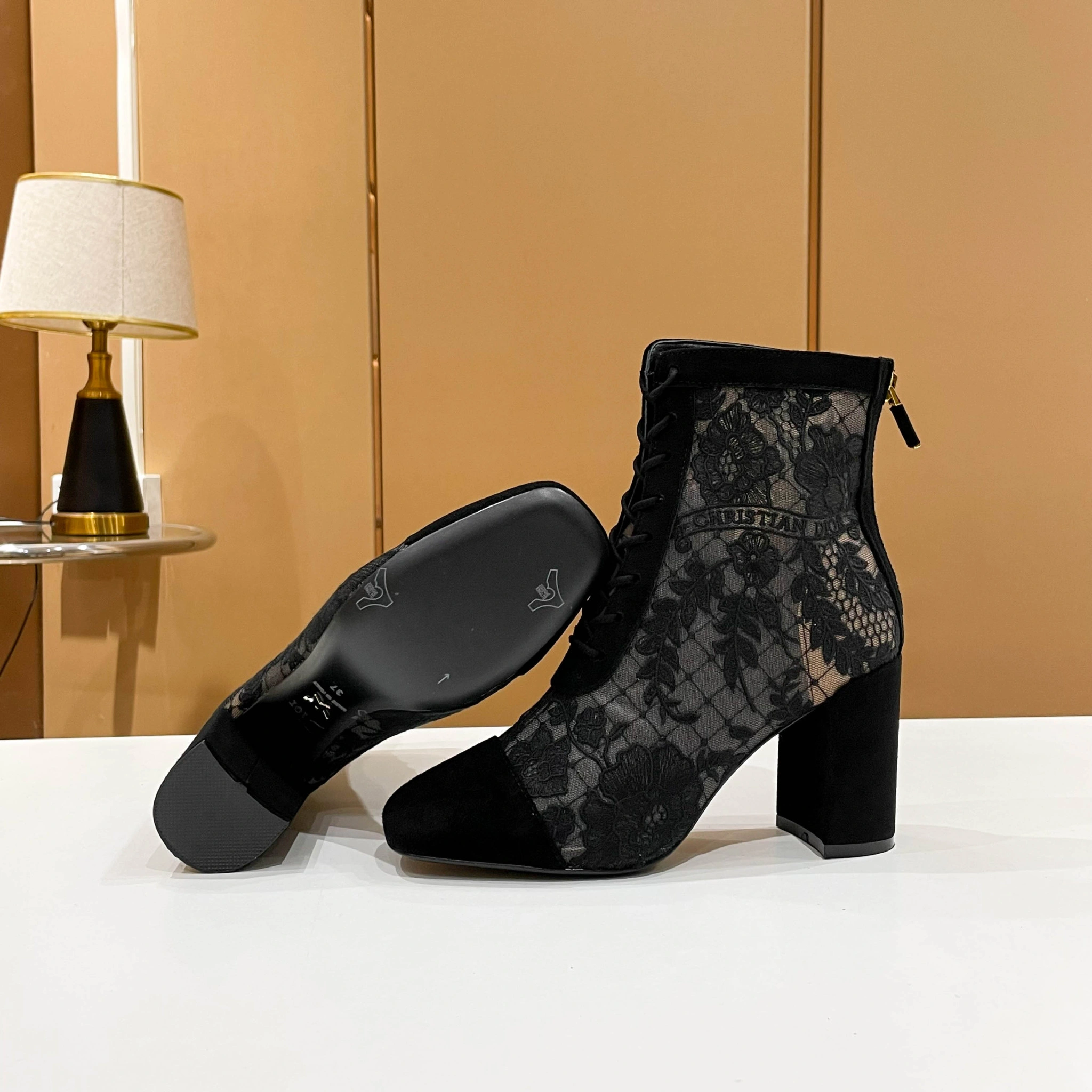 COCO-- 4ior KDI952ROY_S900 embroidery Naughtily-D Heel height：8cm item:E-X198H2311