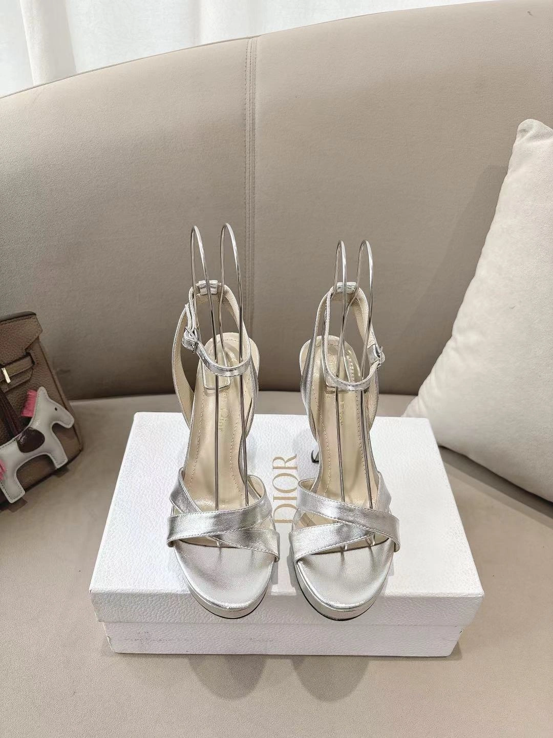 COCO-- 4ior KDO169LAM_S46K sheepskin Heel height：11CM item:E-X000H1623
