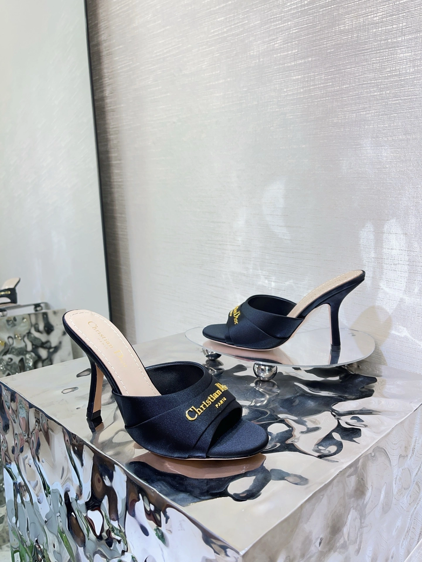 &COCO-- 4ior KDO256SAT_S900 mulberry silk My Heel height：10CM item:E-X000H1629