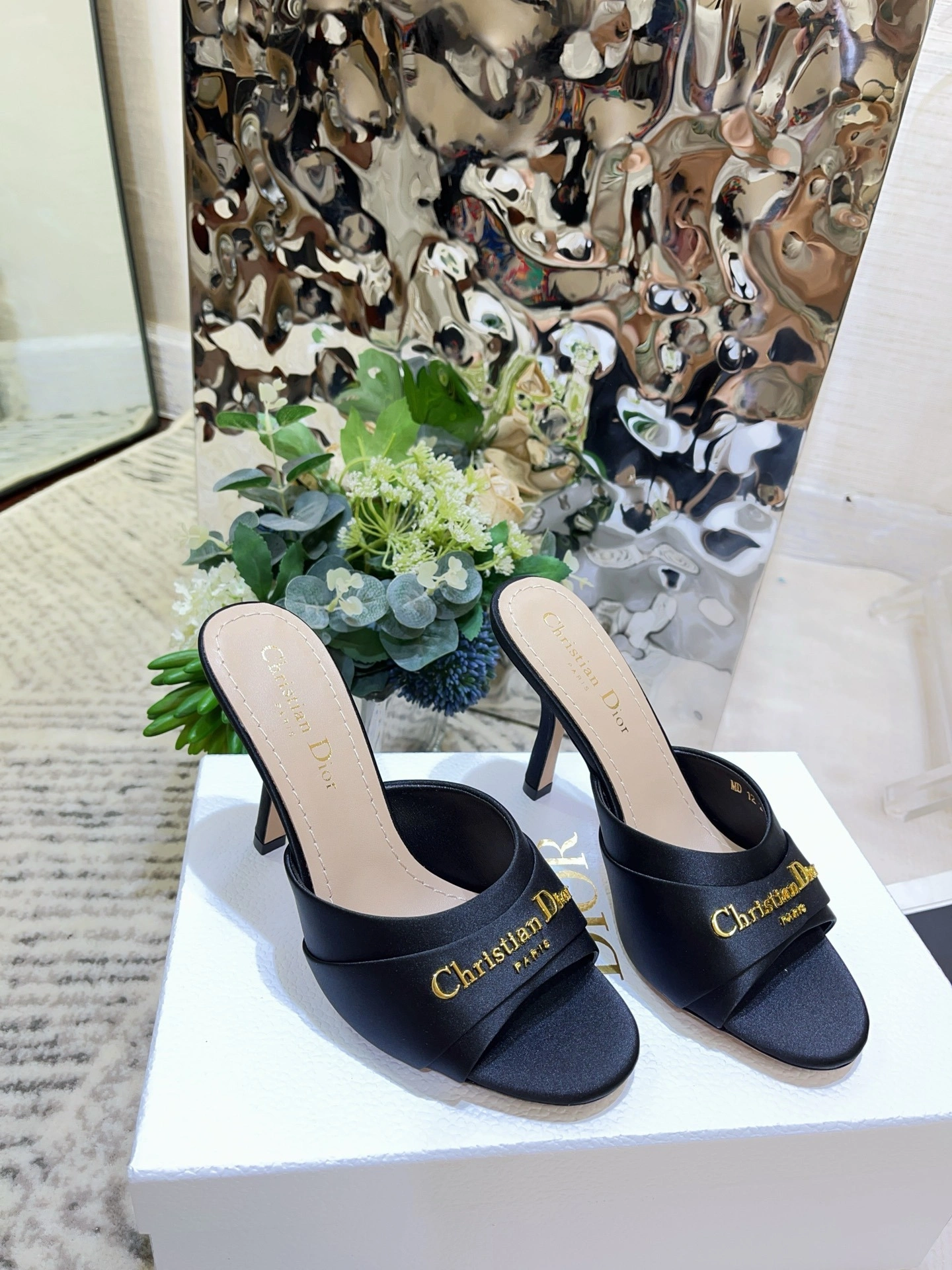 &COCO-- 4ior KDO256SAT_S900 mulberry silk My Heel height：10CM item:E-X000H1629