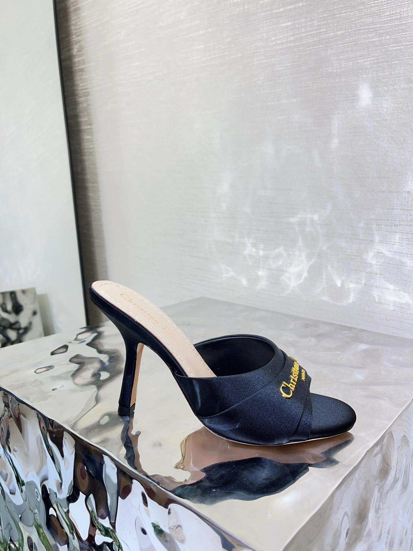 &COCO-- 4ior KDO256SAT_S900 mulberry silk My Heel height：10CM item:E-X000H1629