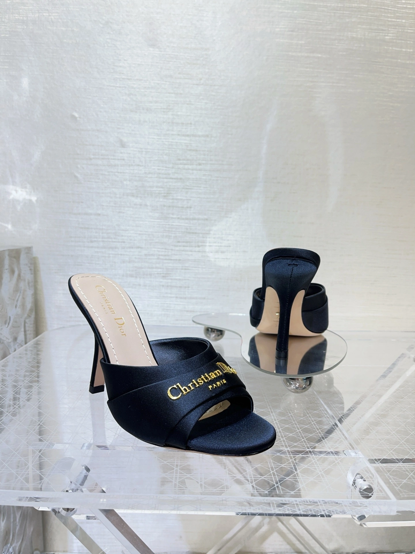 &COCO-- 4ior KDO256SAT_S900 mulberry silk My Heel height：10CM item:E-X000H1629