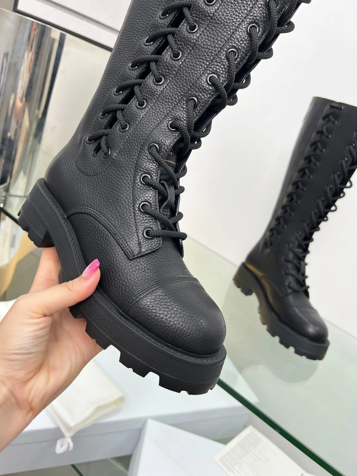 COCO-- 4ior KDT189VGR_S900 cowhide D-Road Heel height：3cm item:E-X000H2308