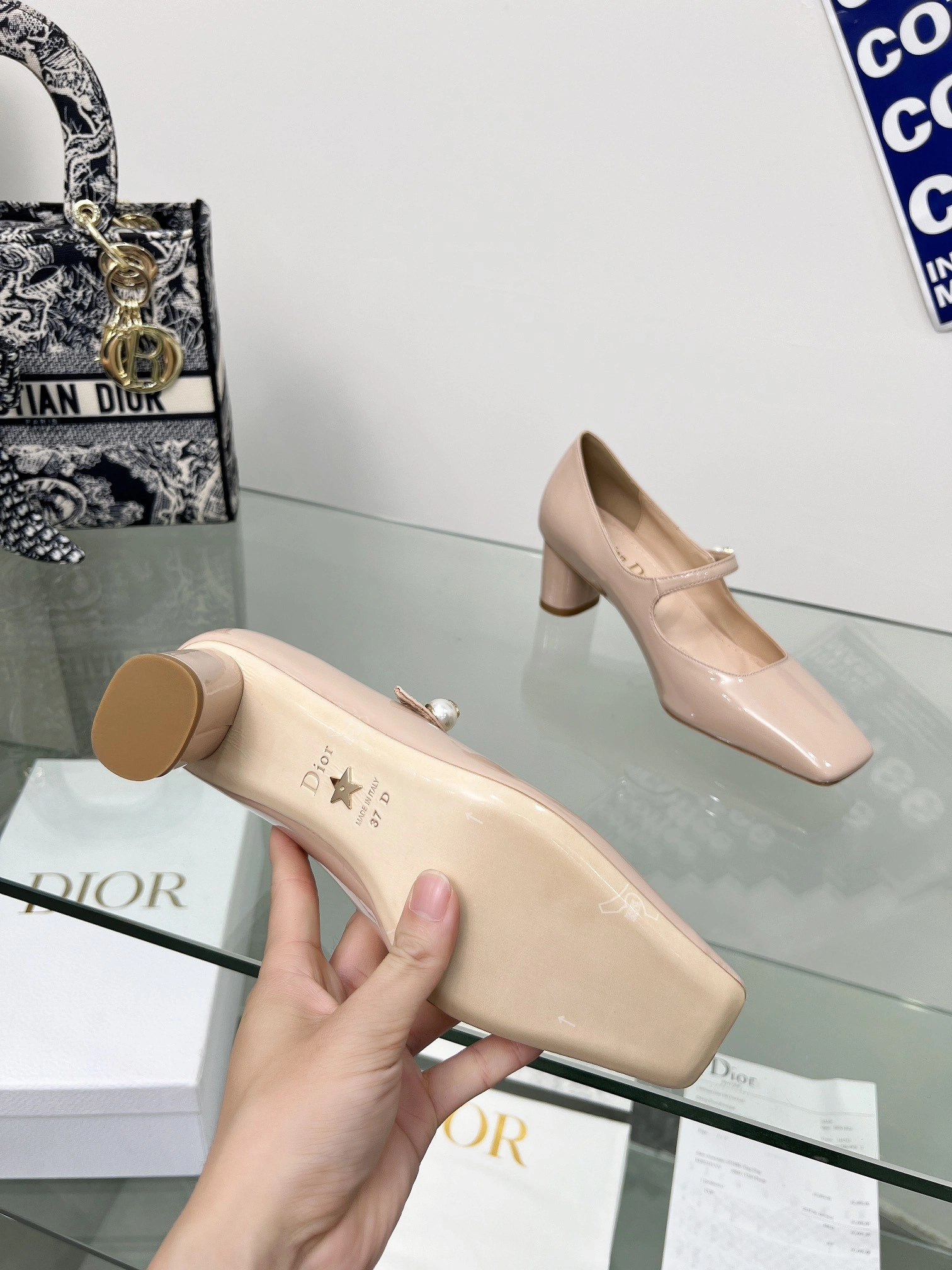 &COCO-- 4ior KDV138VNI_S18U cowhide Jolie Heel height：5cm item:E-X000H2334