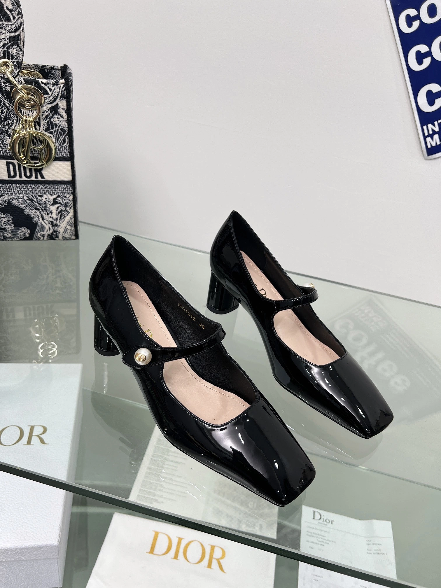 COCO-- 4ior KDV138VNI_S900 cowhide Jolie Heel height：5cm item:E-X000H2309
