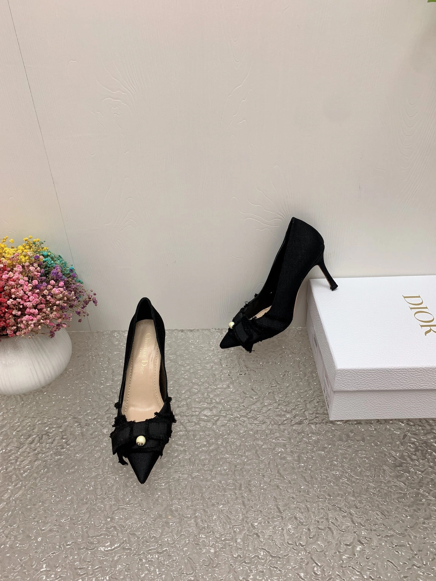 &COCO-- 4ior KDV190GGN_S900 sheepskin cowhide Heel height：8CM item:D-X000G0334