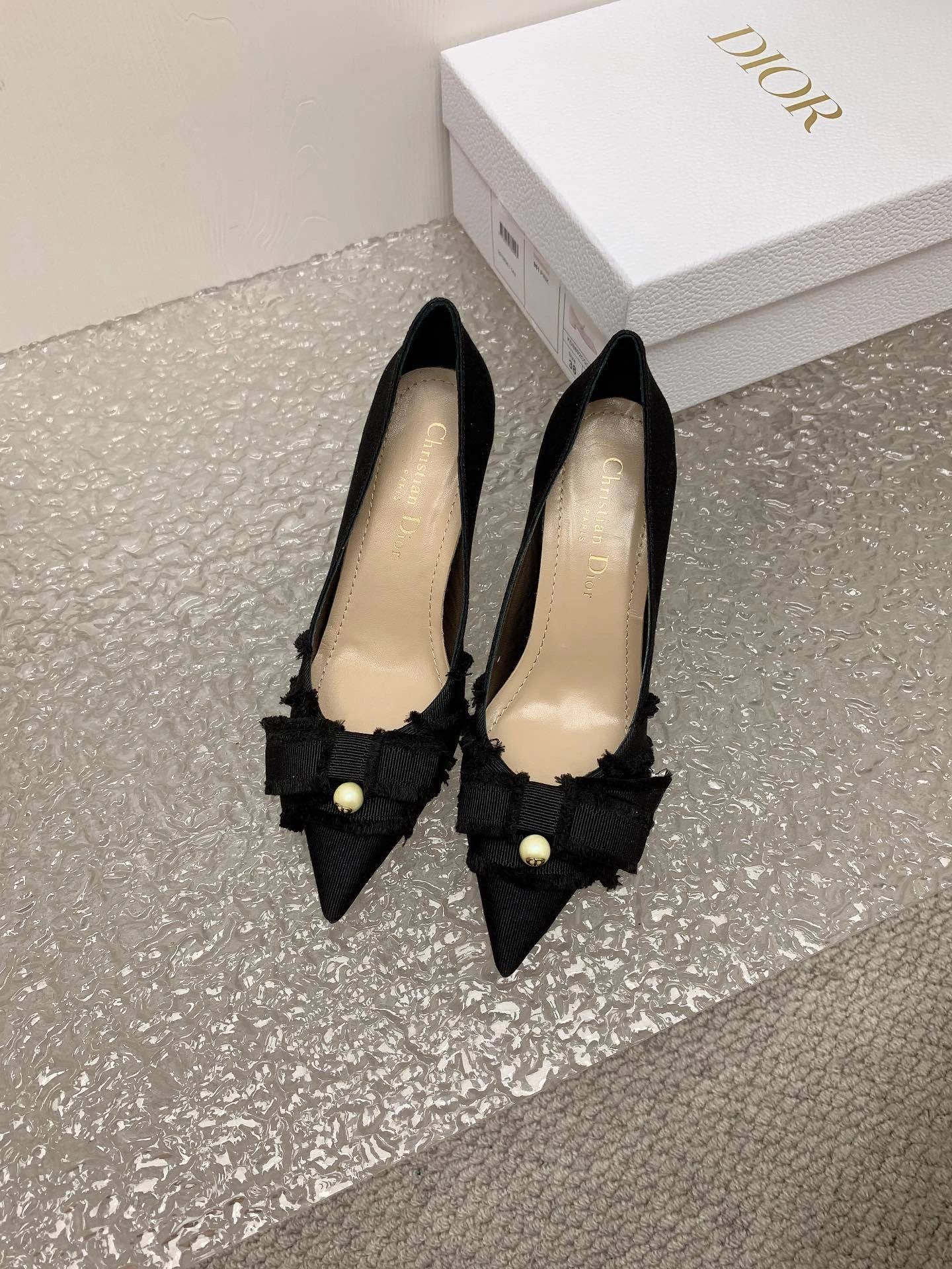 &COCO-- 4ior KDV190GGN_S900 sheepskin cowhide Heel height：8CM item:D-X000G0334
