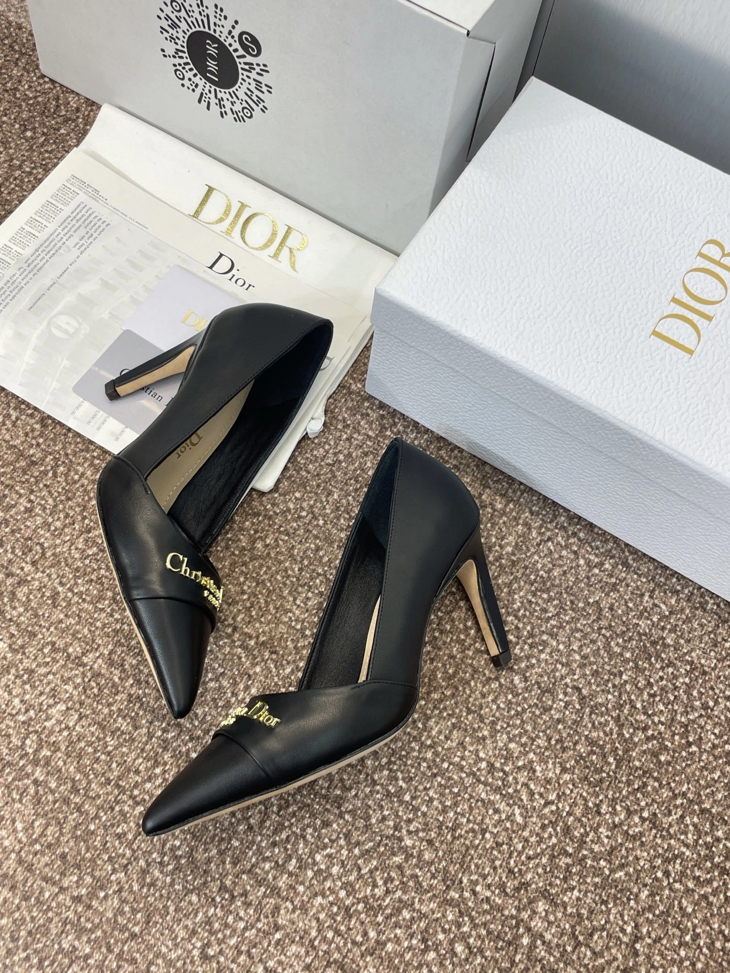 COCO-- 4ior KDV334VSO_S900 cowhide Calfskin My Heel height：8cm item:E-X000H2339