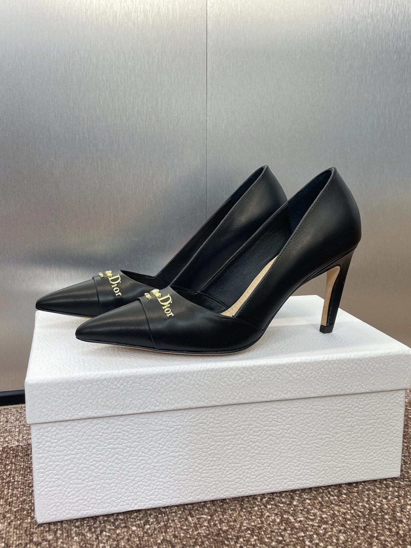 COCO-- 4ior KDV334VSO_S900 cowhide Calfskin My Heel height：8cm item:E-X000H2339