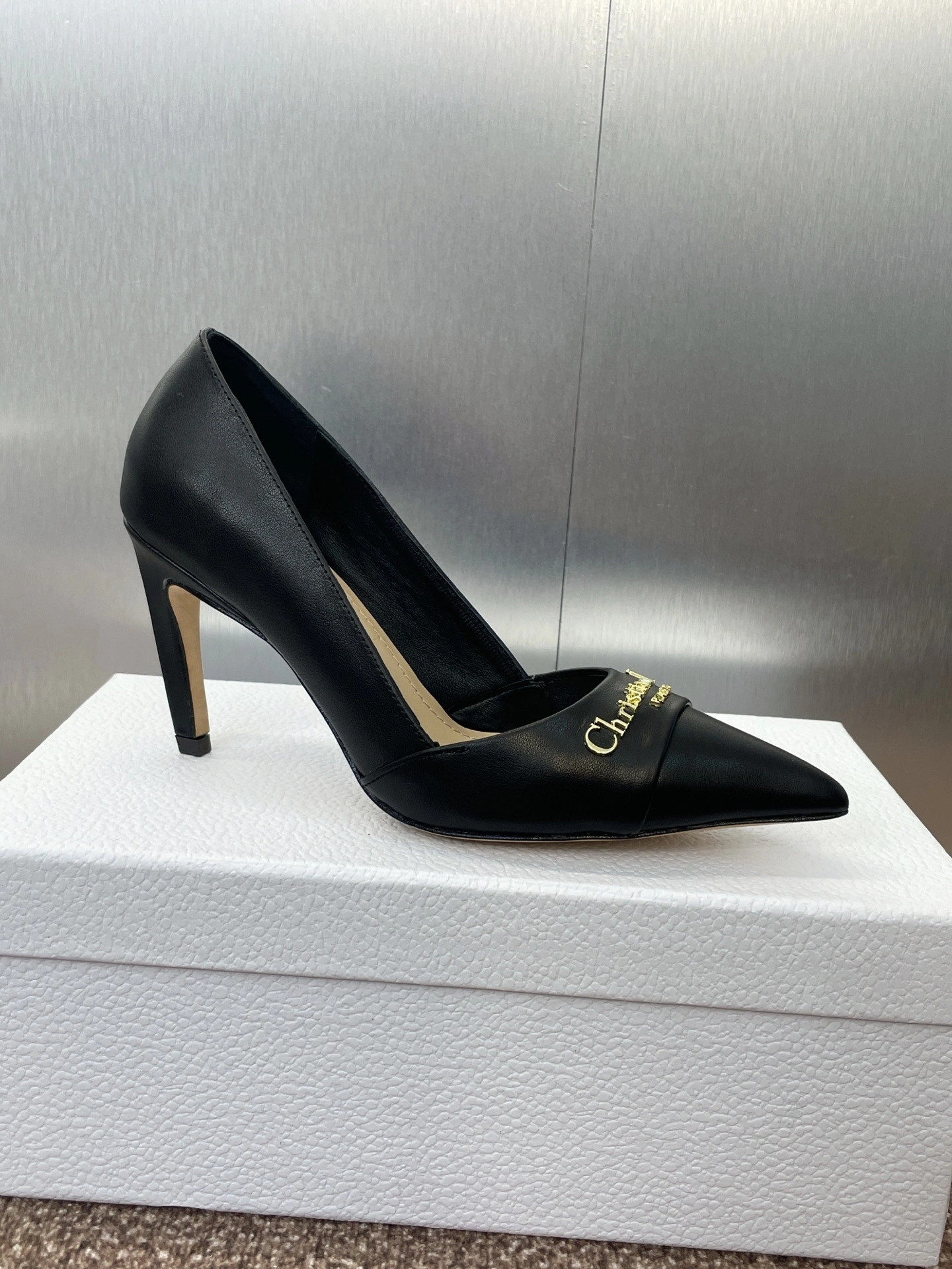 COCO-- 4ior KDV334VSO_S900 cowhide Calfskin My Heel height：8cm item:E-X000H2339
