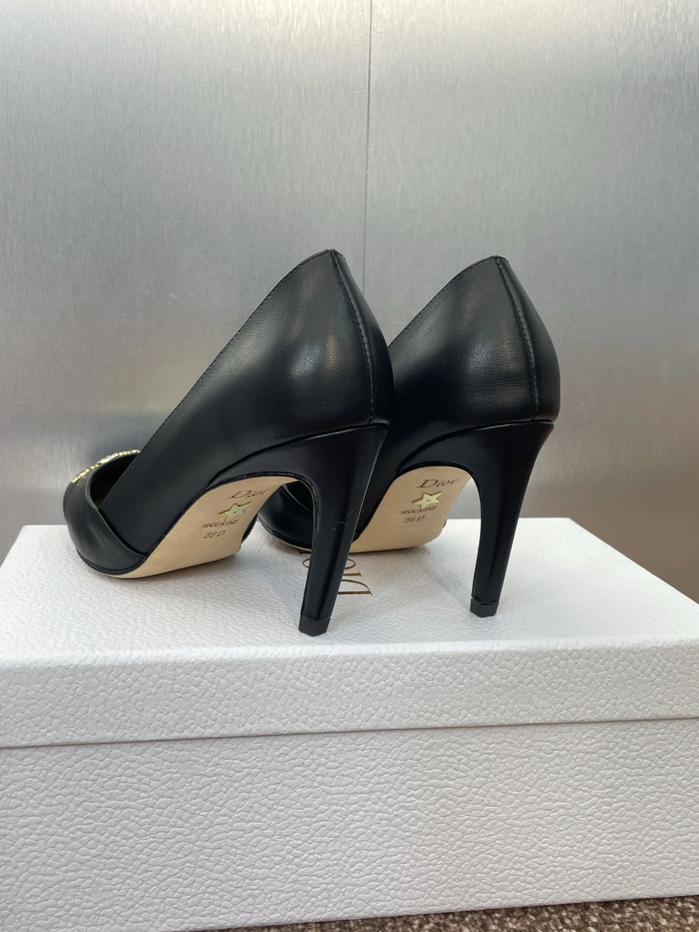 COCO-- 4ior KDV334VSO_S900 cowhide Calfskin My Heel height：8cm item:E-X000H2339