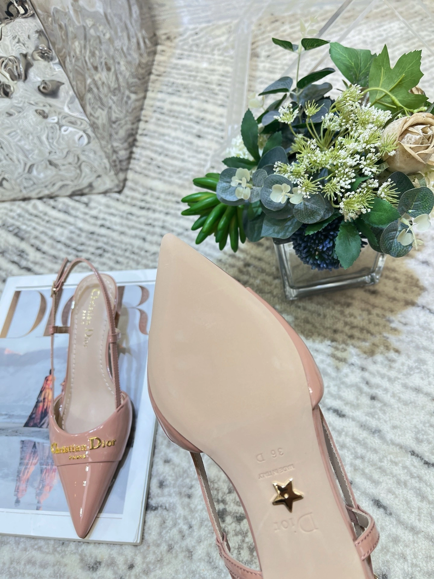 COCO-- 4ior KDV336VNI_S19O cowhide My Heel height：5cm item:E-X230H2343